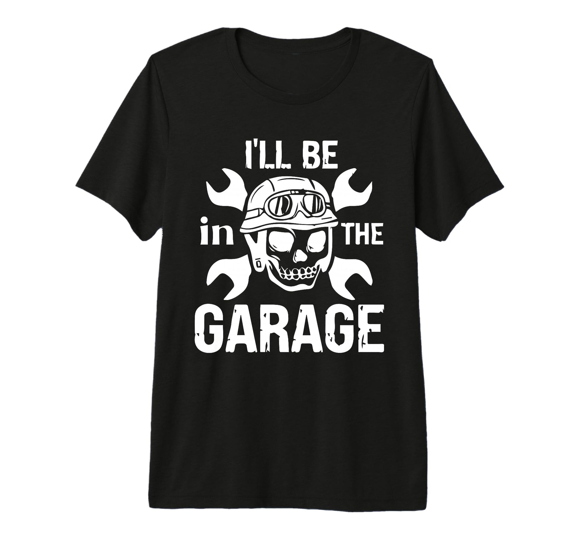 Mens Ill Be Garage Funny T-Shirt - Casual Everyday Wear for Adults - T-Shirt, Sweatshirt, Hoodie