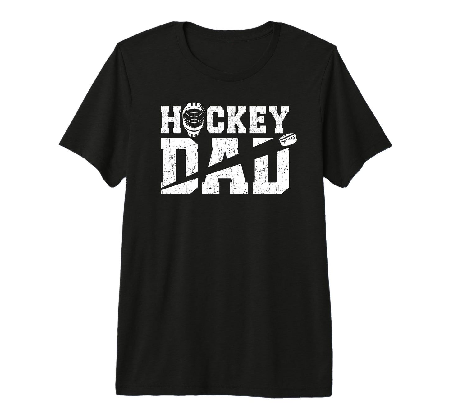 Mens Hockey Dad Hockey Player Proud Hockey T-Shirt - Graphic Print Unisex - T-Shirt, Sweatshirt, Hoodie