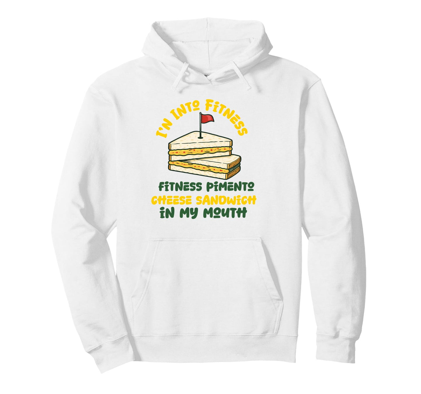 Pimento Cheese Sandwich Golf Dad Husband Hoodie - Unique Graphic Unisex - T-Shirt, Sweatshirt, Hoodie