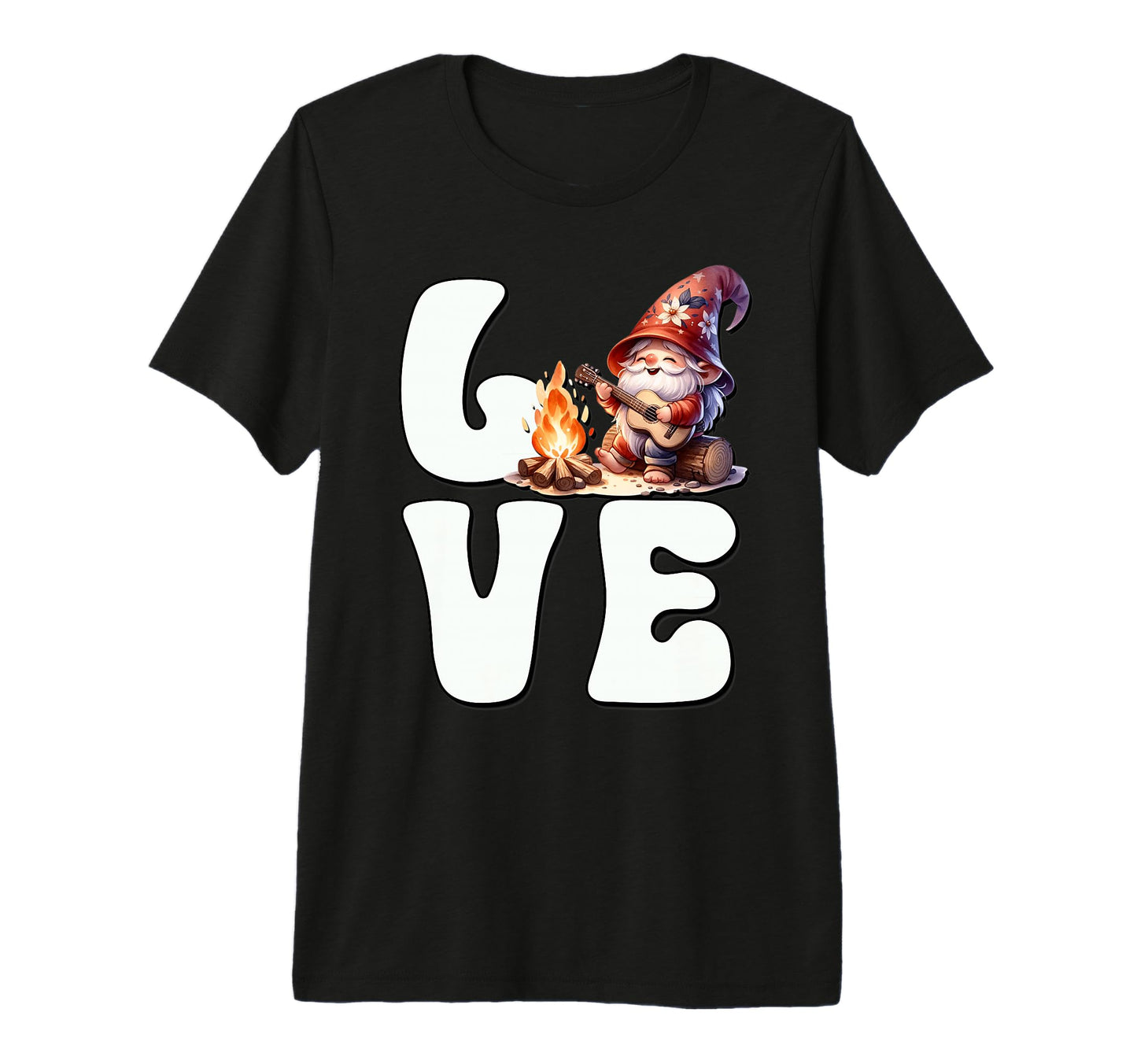 Funny Camper Love Campfire Camping Dad T-Shirt - Trendy Graphic for Adults - T-Shirt, Sweatshirt, Hoodie