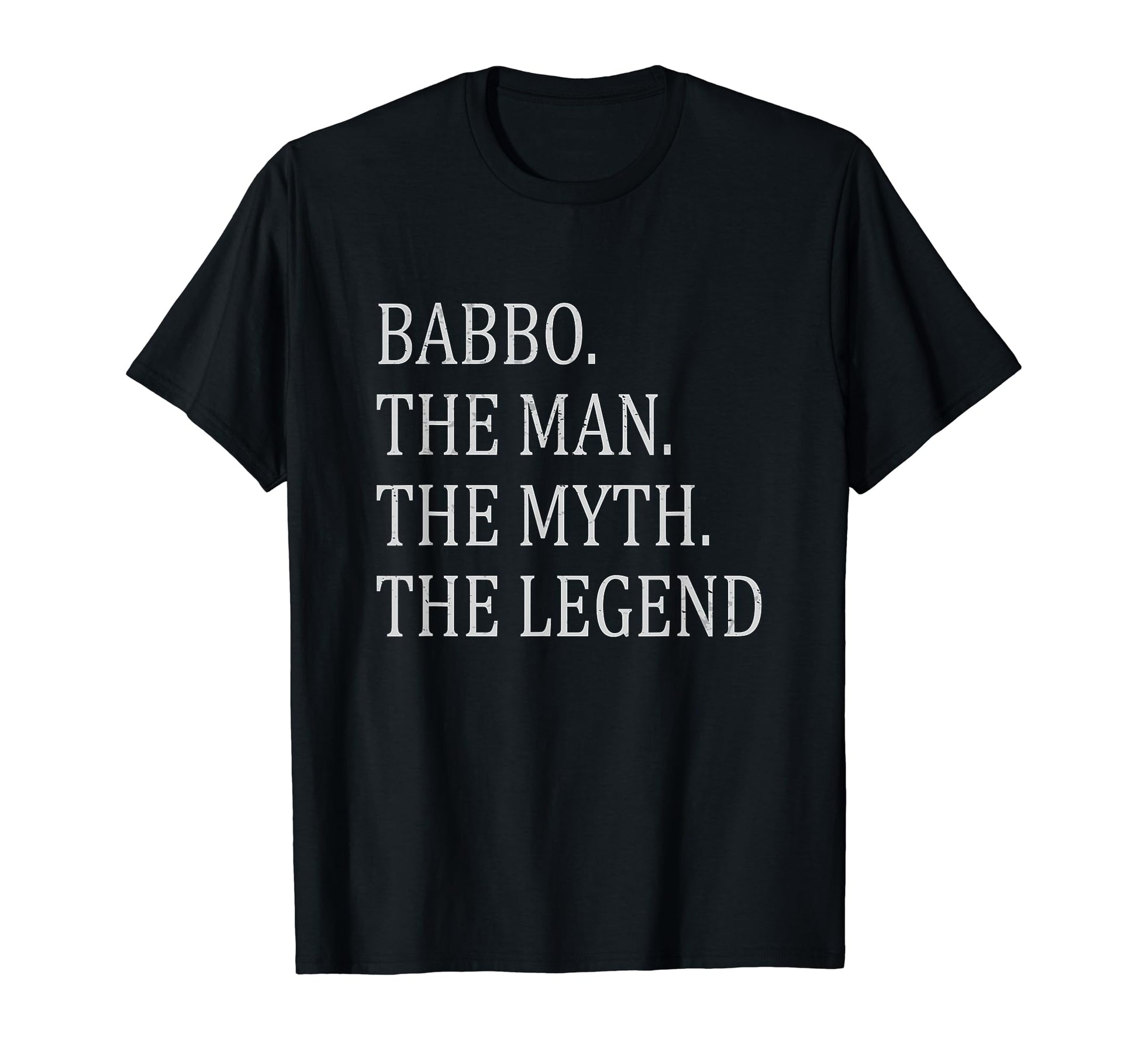 Funny Italian Dad Babbo Myth Legend T-Shirt - Minimalist Print for Adults - T-Shirt, Sweatshirt, Hoodie