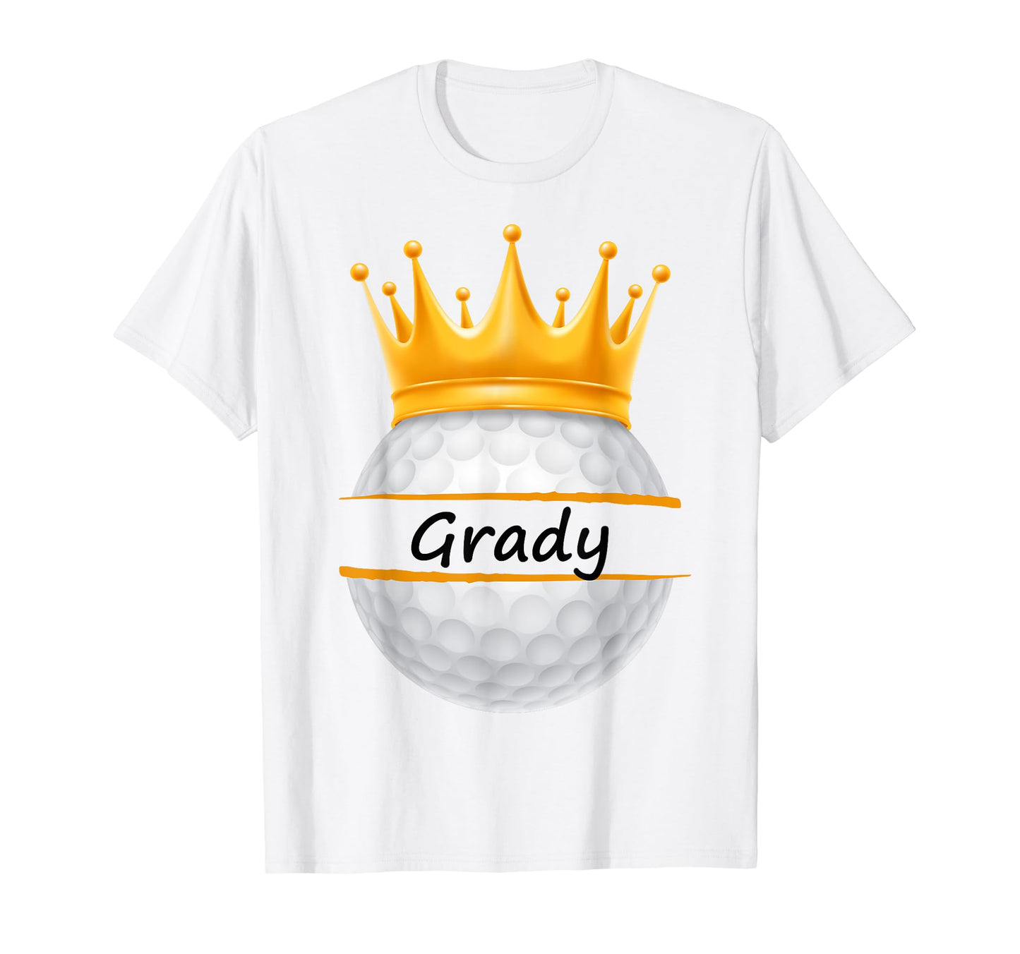 Novelty Golf Personalized Name Grady T-Shirt - Custom Art Print Men Women - T-Shirt, Sweatshirt, Hoodie