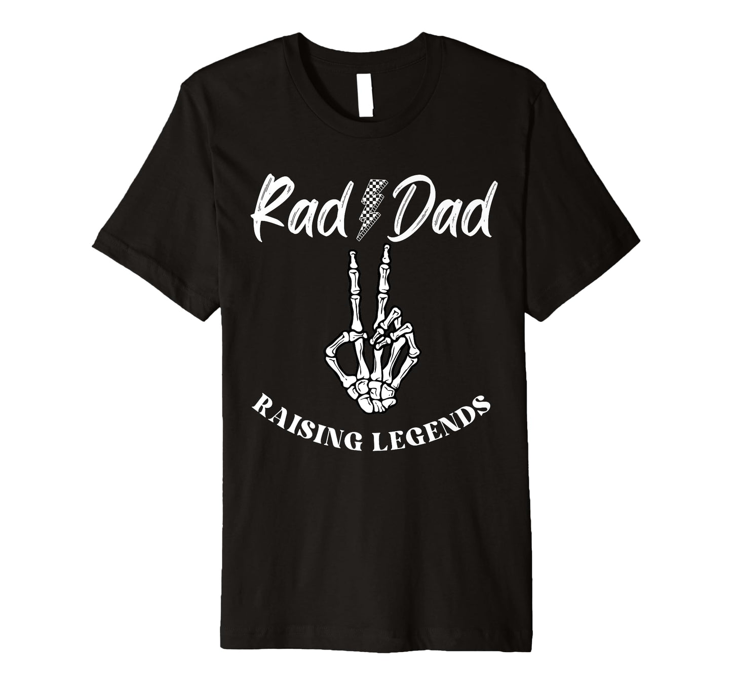 Rad Dad Fathers Day Husband Daddy T-Shirt - Custom Art Print Unisex - T-Shirt, Sweatshirt, Hoodie
