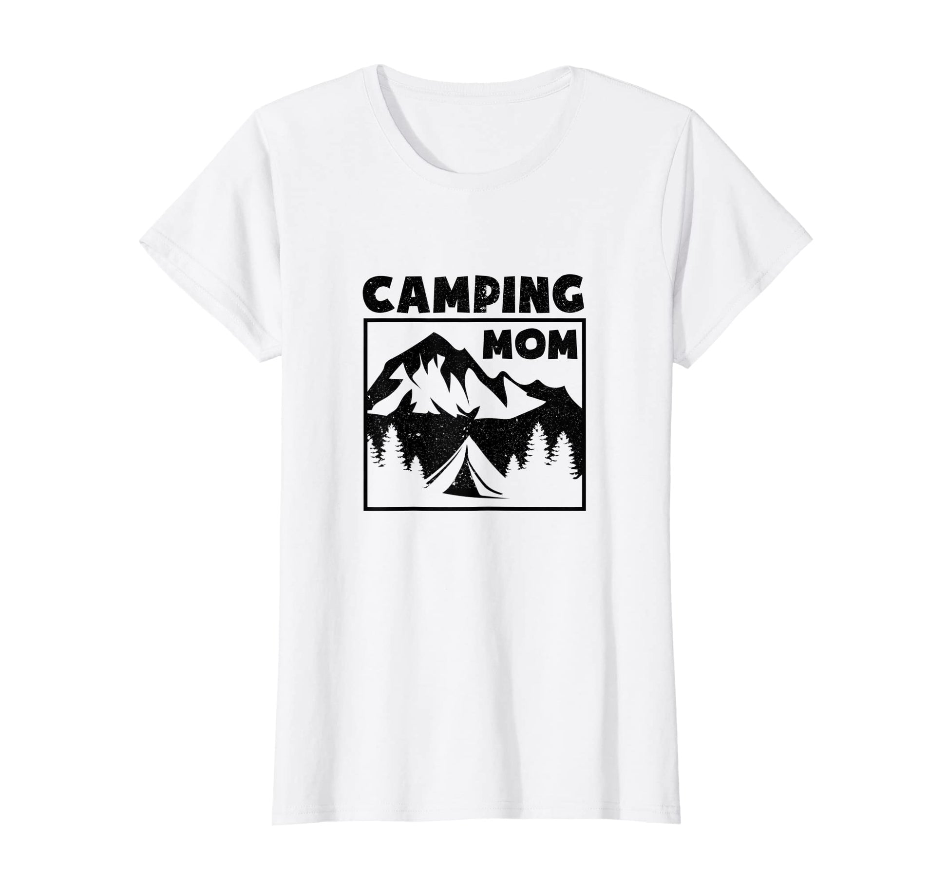 Womens Camping Mom Funny Camper T-Shirt - Fun Novelty Design for Adults - T-Shirt, Sweatshirt, Hoodie