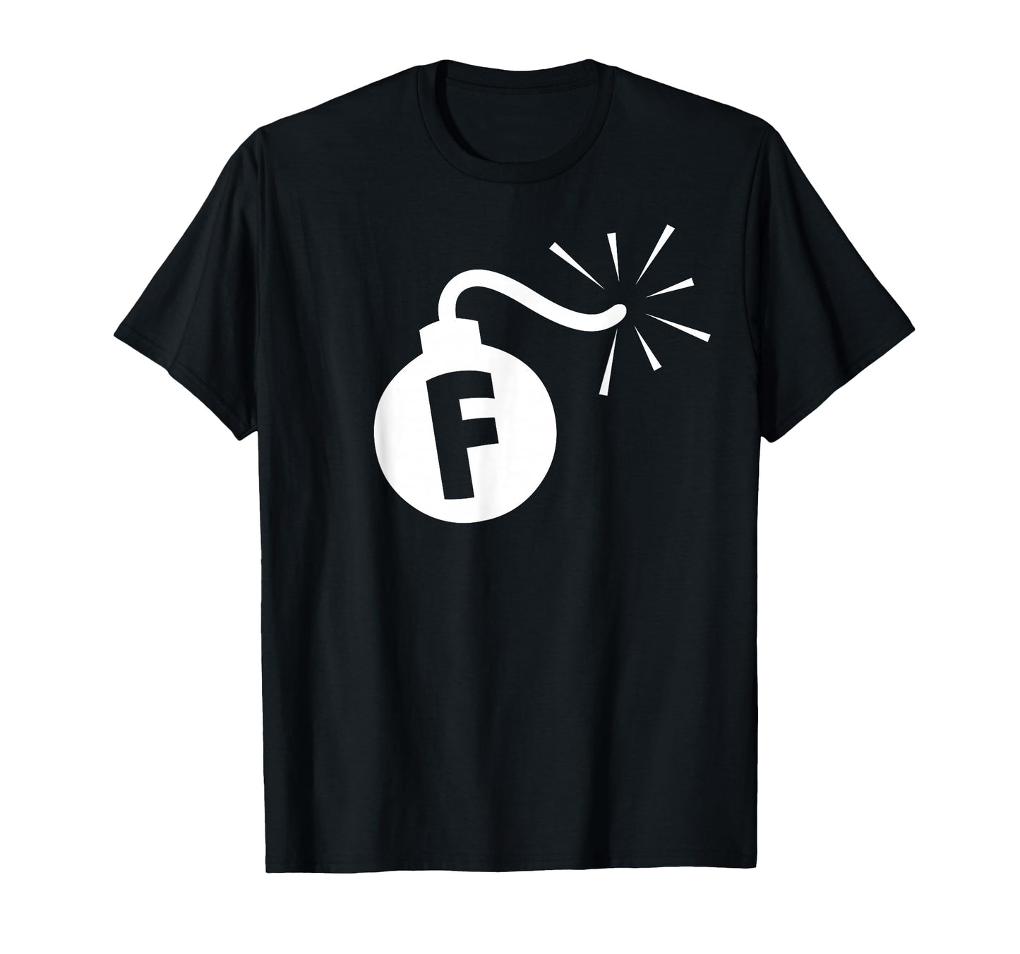 F Bomb Censored Curse Word Drop T-Shirt - Minimalist Print for Adults - T-Shirt, Sweatshirt, Hoodie