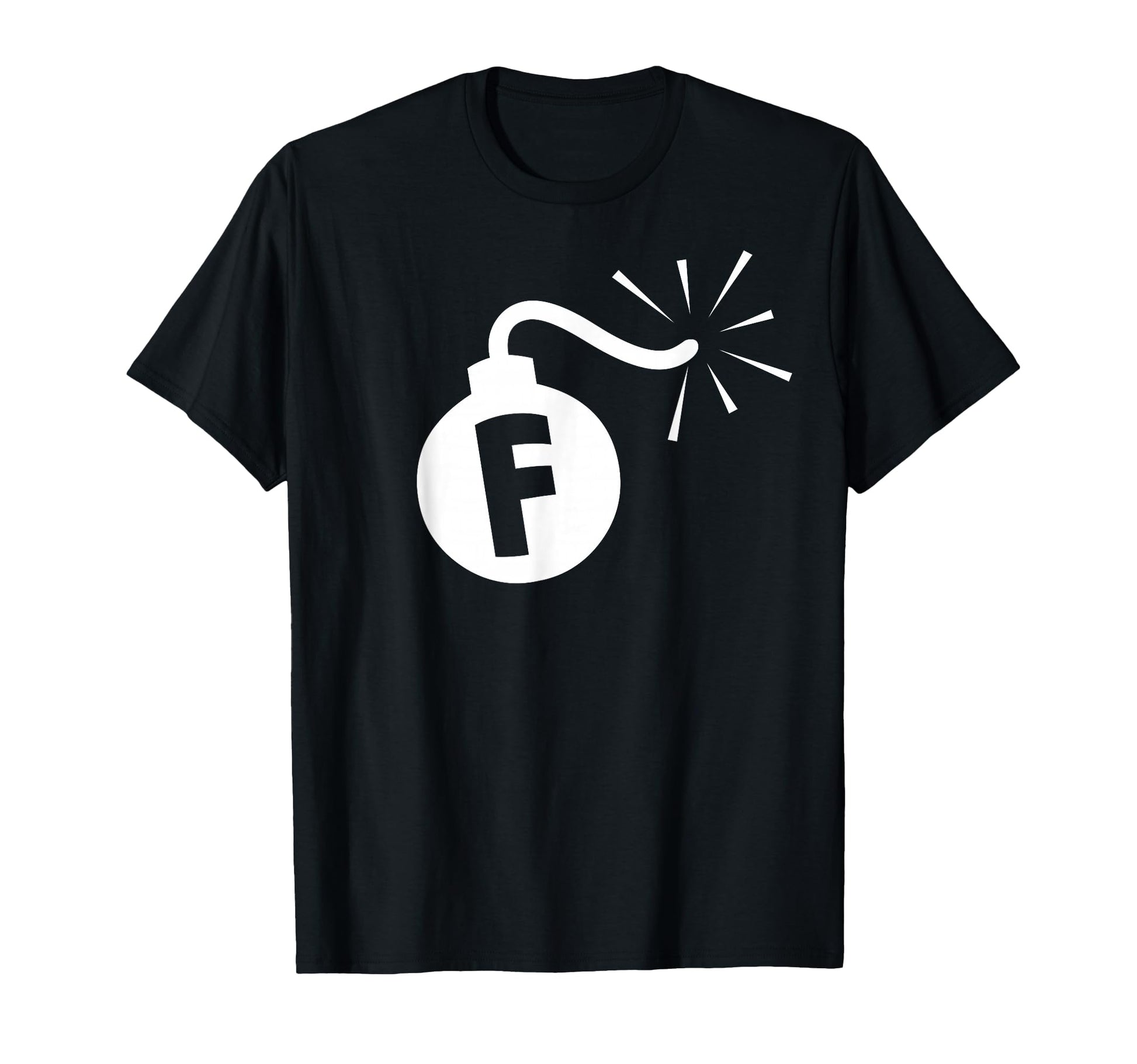 F Bomb Censored Curse Word Drop T-Shirt - Minimalist Print for Adults - T-Shirt, Sweatshirt, Hoodie