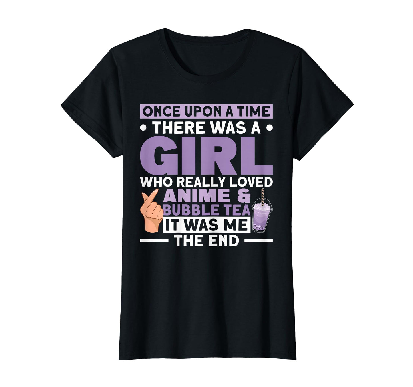 Anime Bubble Tea K Pop Lovers T-Shirt - Custom Art Print for Adults - T-Shirt, Sweatshirt, Hoodie