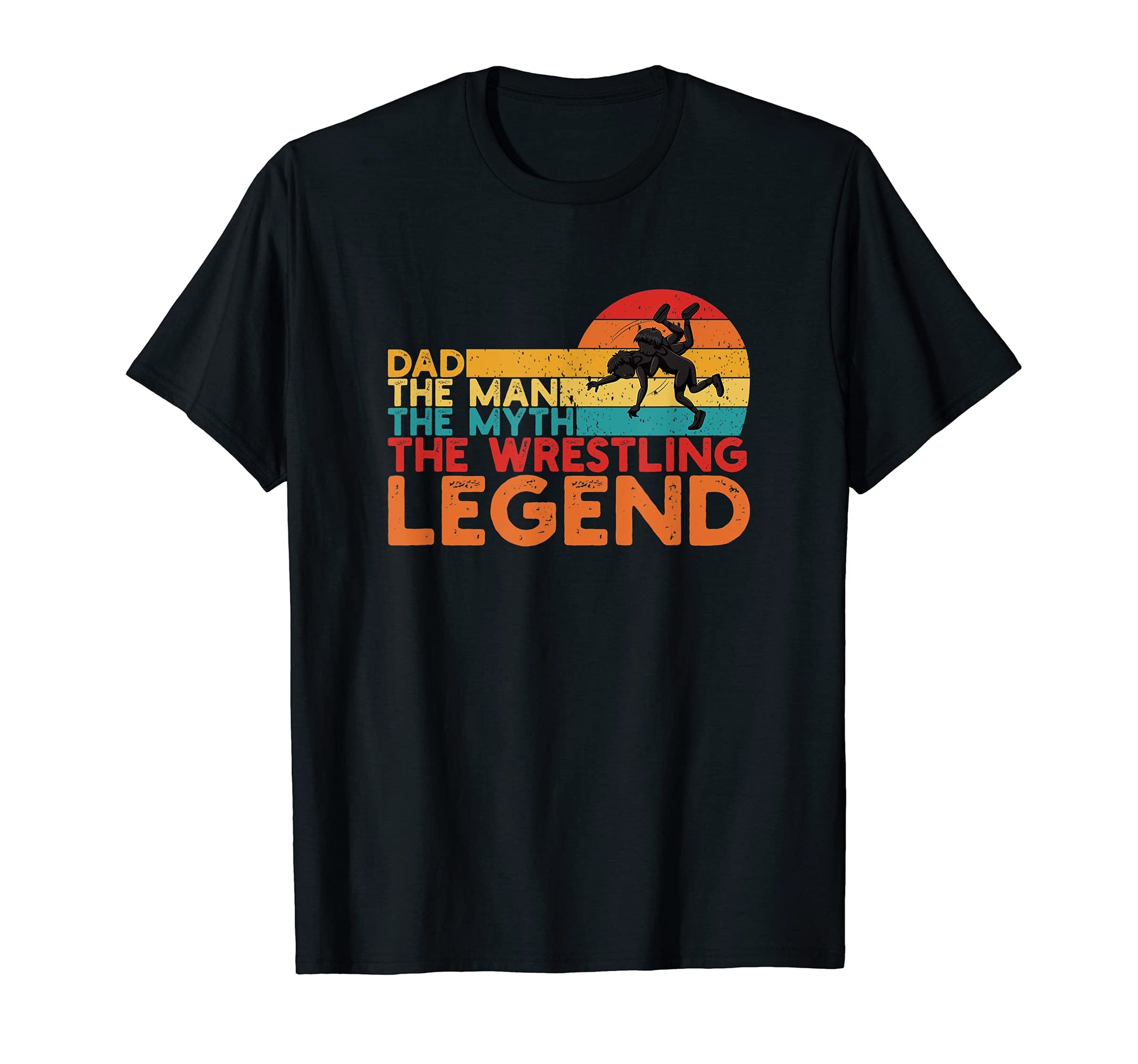 Dad Myth Wrestling Legend T-Shirt - Aesthetic Graphic Men Women - T-Shirt, Sweatshirt, Hoodie