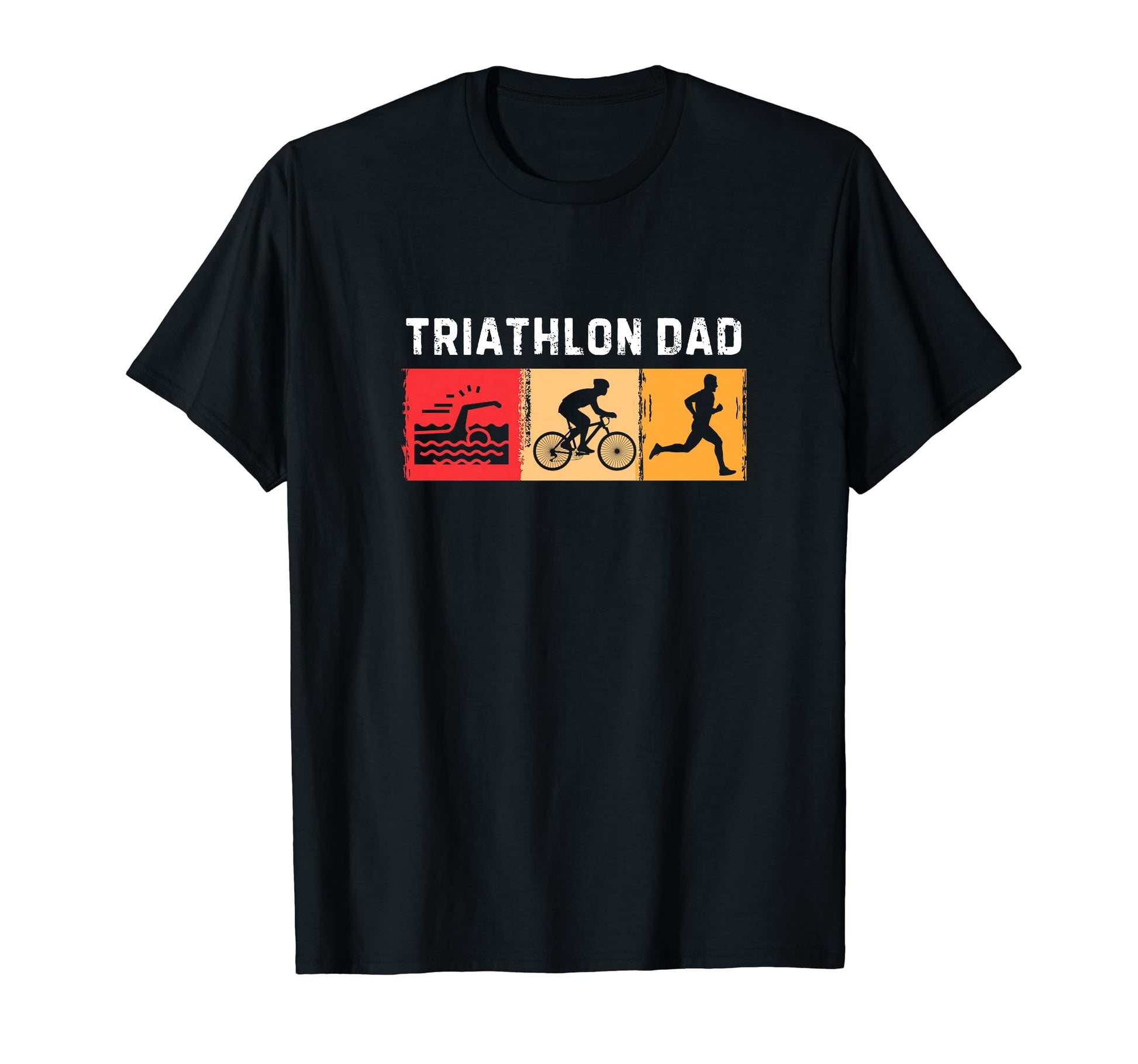 Best Triathlon Dad Father Swimming T-Shirt - Fun Novelty Design for Adults - T-Shirt, Sweatshirt, Hoodie