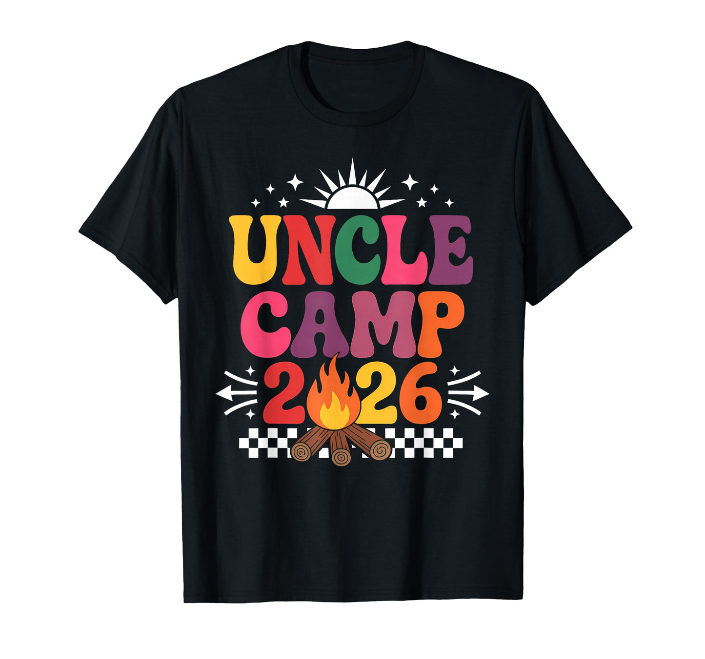 Uncle Camp 2026 Family Vacation Summer T-Shirt - Novelty Apparel Unisex - T-Shirt, Sweatshirt, Hoodie