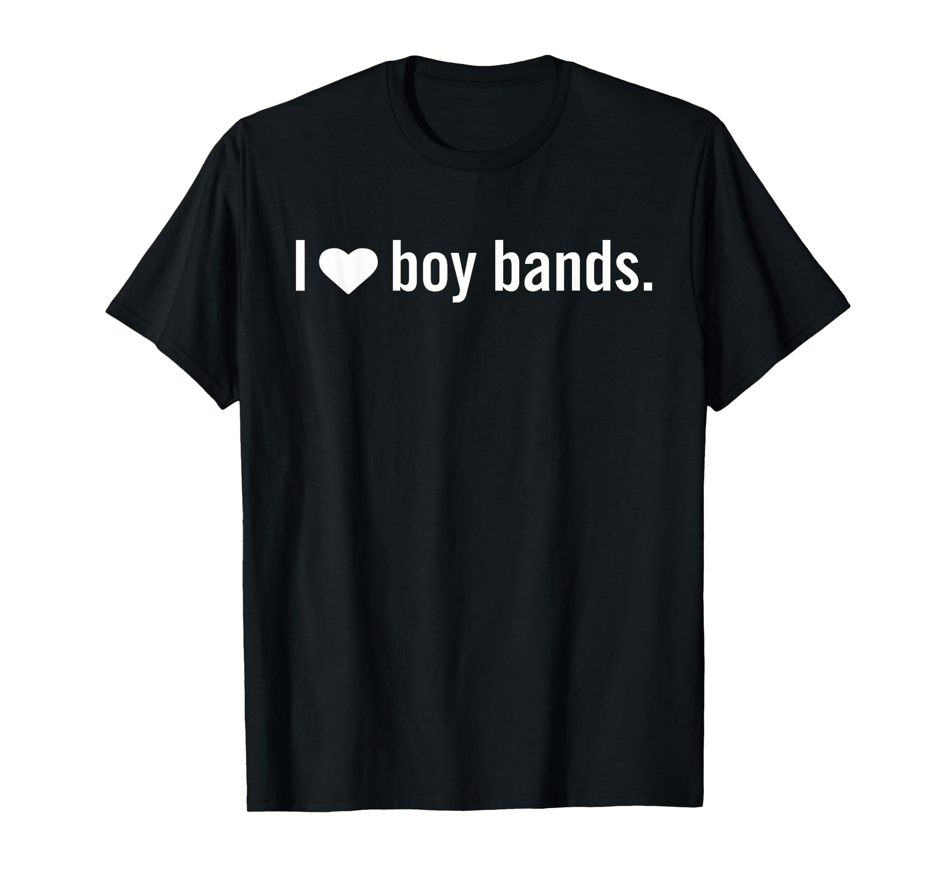 I Love Bands Funny Teen Pop Music T-Shirt - Aesthetic Graphic for Adults - T-Shirt, Sweatshirt, Hoodie