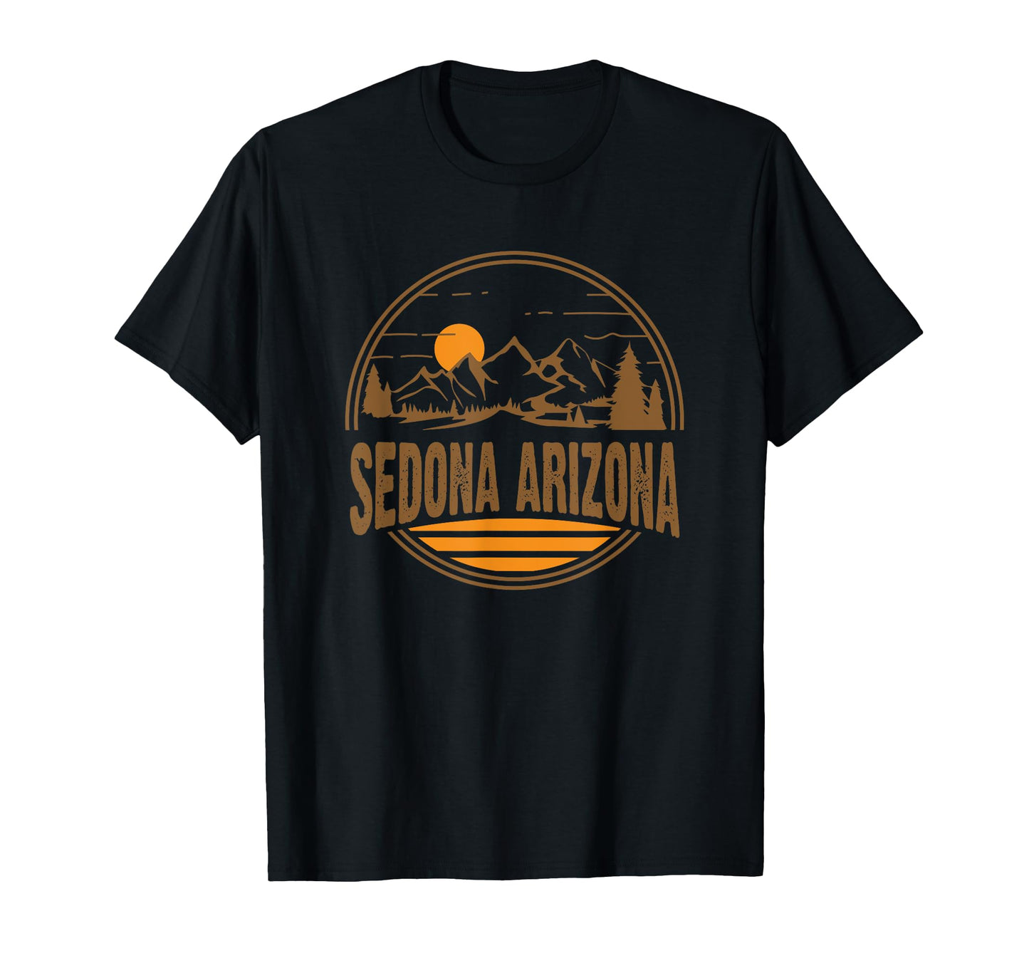 Sedona Arizona Mountain Hiking T-Shirt - Novelty Apparel for Adults - T-Shirt, Sweatshirt, Hoodie