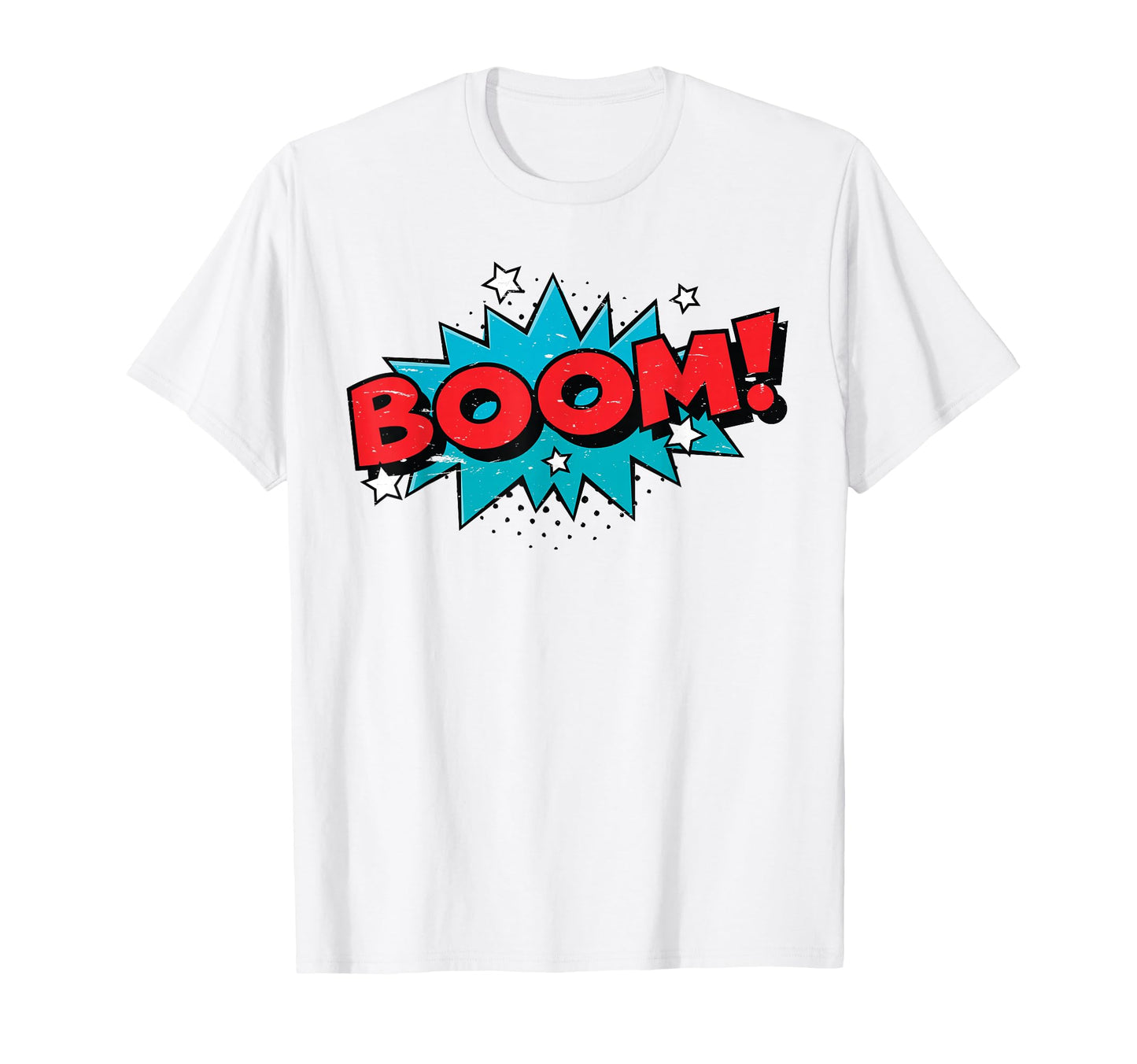 Boom Comic Book Cartoon Funny Pop Art T-Shirt - Minimalist Print Men Women - T-Shirt, Sweatshirt, Hoodie