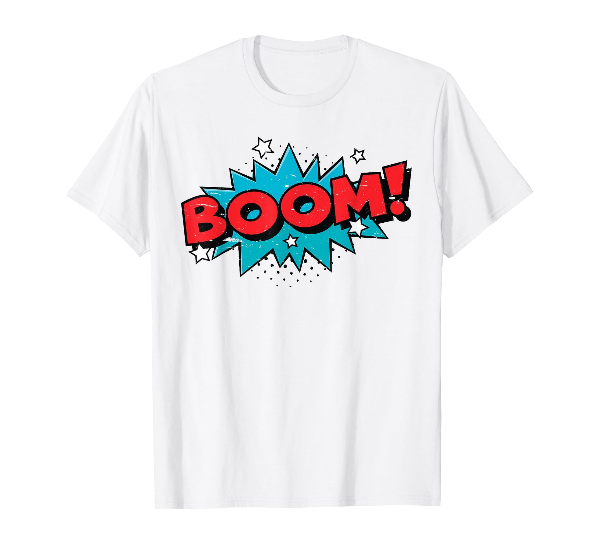Boom Comic Book Cartoon Funny Pop Art T-Shirt - Minimalist Print Men Women - T-Shirt, Sweatshirt, Hoodie