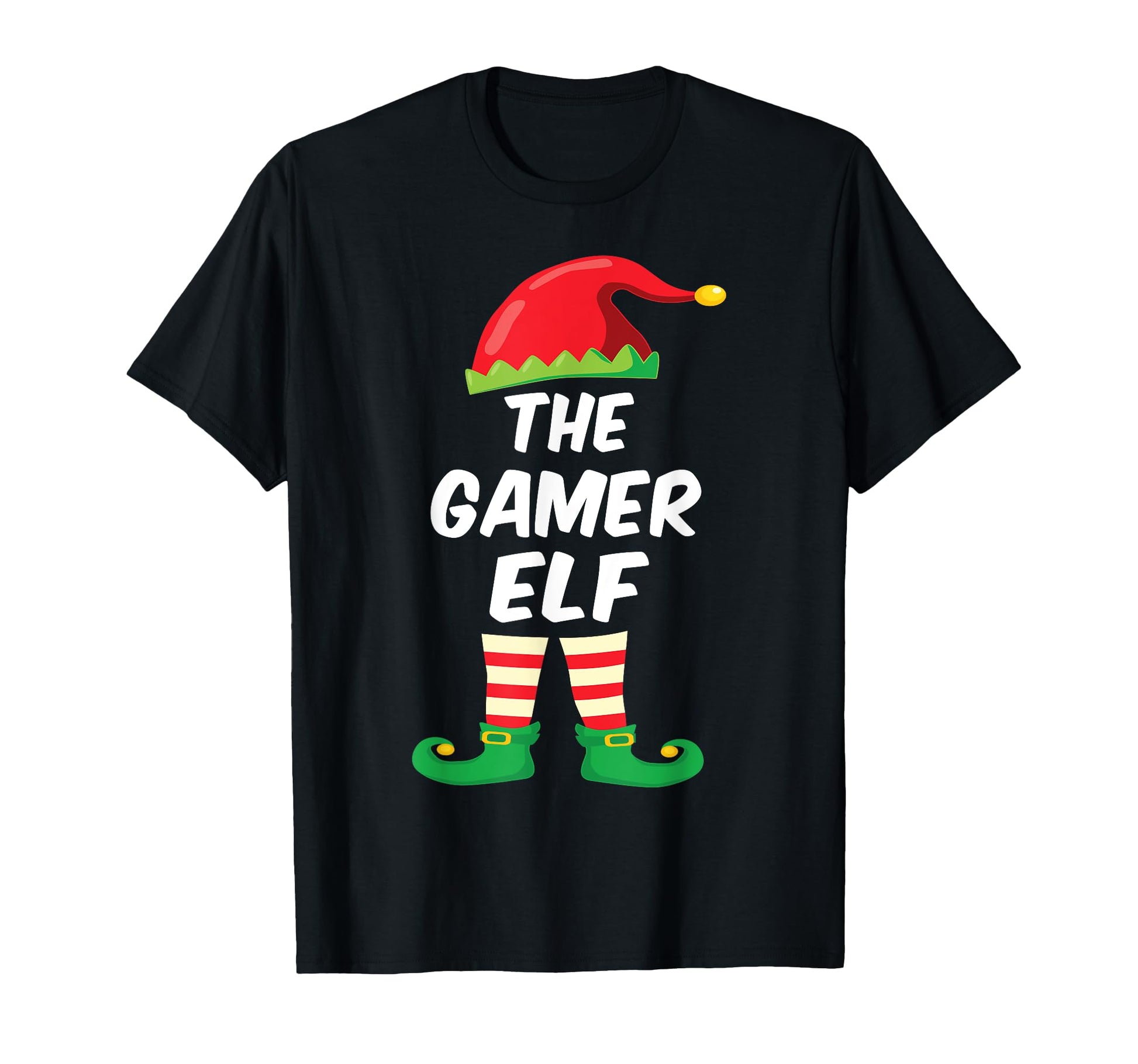 Gamer Elf Family Matching Funny Costume T-Shirt - Custom Art Print Unisex - T-Shirt, Sweatshirt, Hoodie