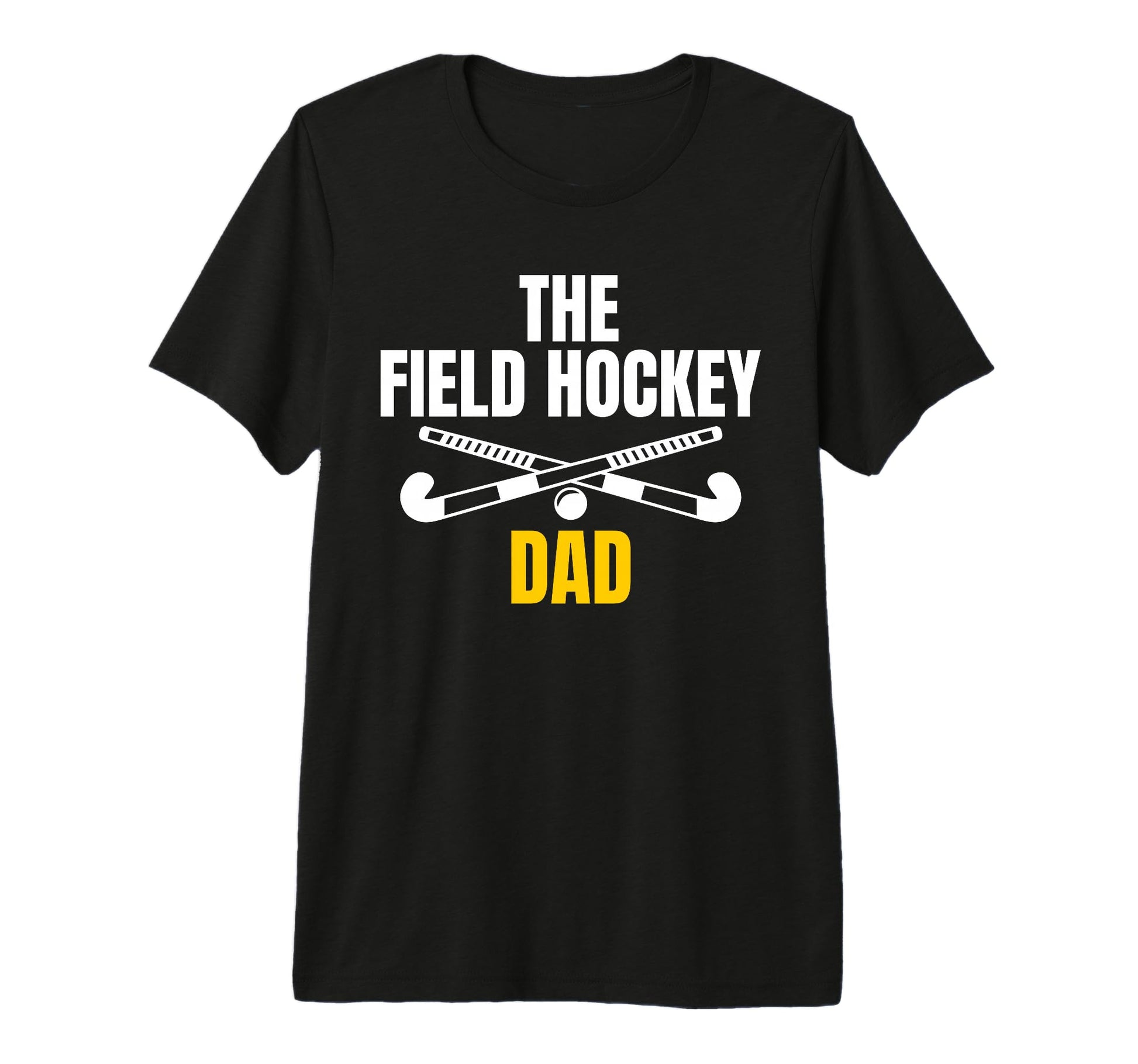 Mens Field Hockey Dad Fathers Day T-Shirt - Aesthetic Graphic for Adults - T-Shirt, Sweatshirt, Hoodie