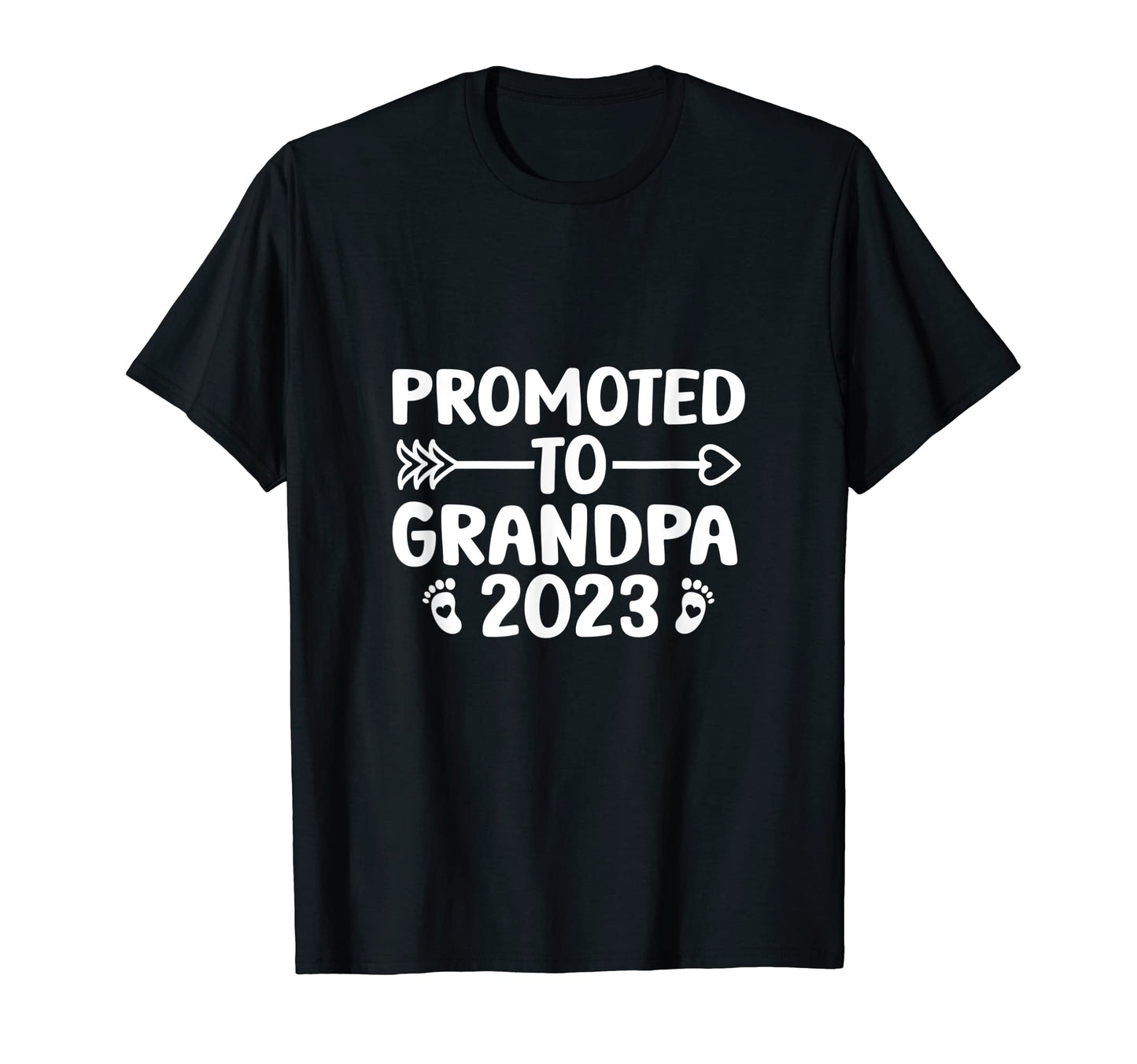 Mens Promoted To Grandpa 2023 T-Shirt - Aesthetic Graphic Men Women - T-Shirt, Sweatshirt, Hoodie