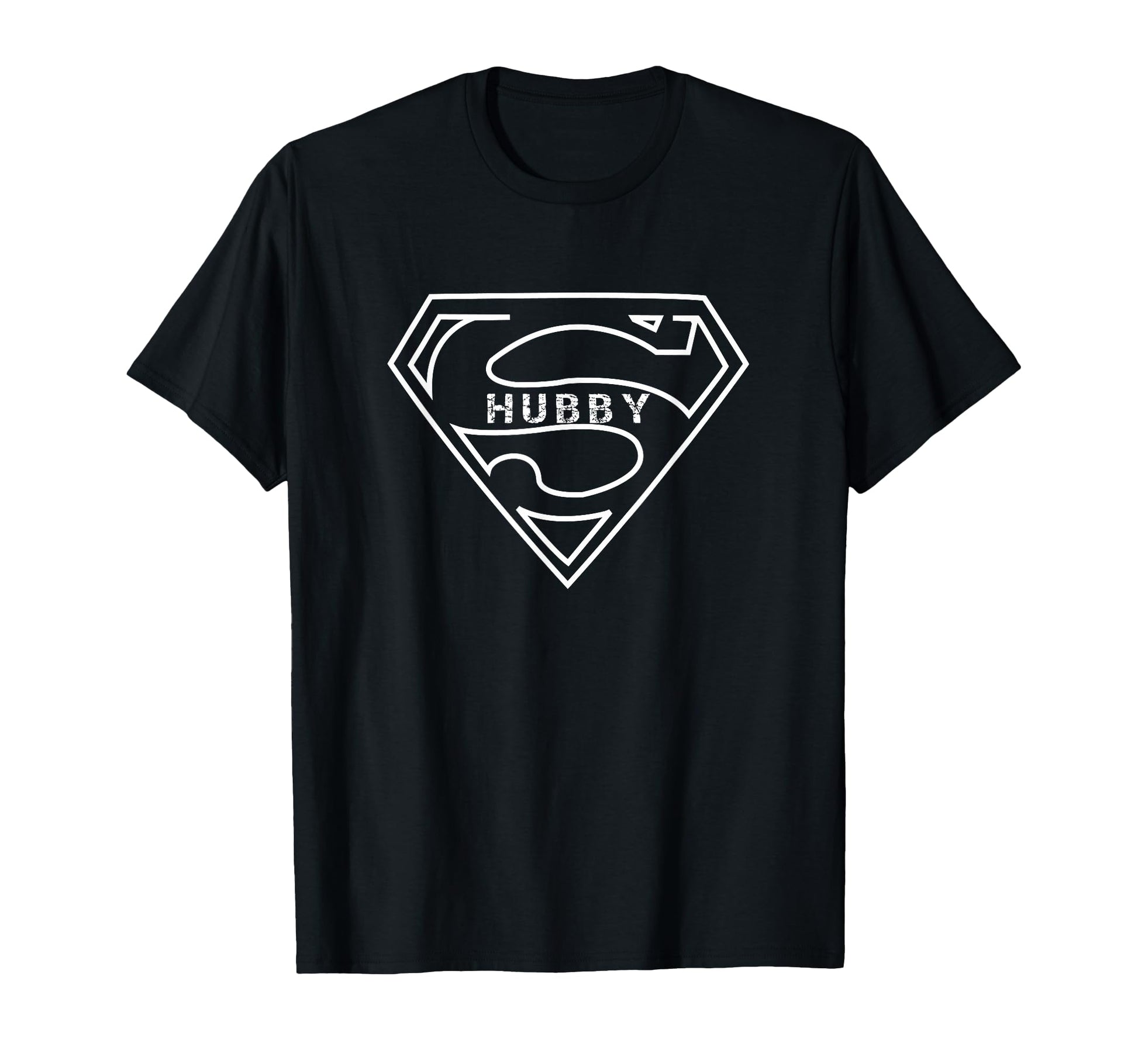 Super Hubby Funny T Shirts Husband T-Shirt - Minimalist Print for Adults - T-Shirt, Sweatshirt, Hoodie