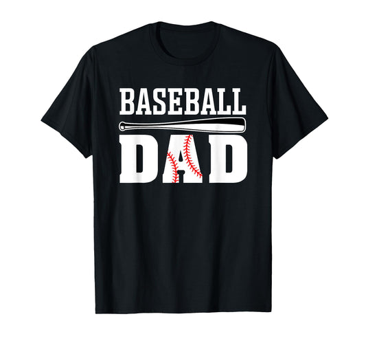 Baseball Dad Dad Baseball T-Shirt - Trendy Graphic Men Women - T-Shirt, Sweatshirt, Hoodie