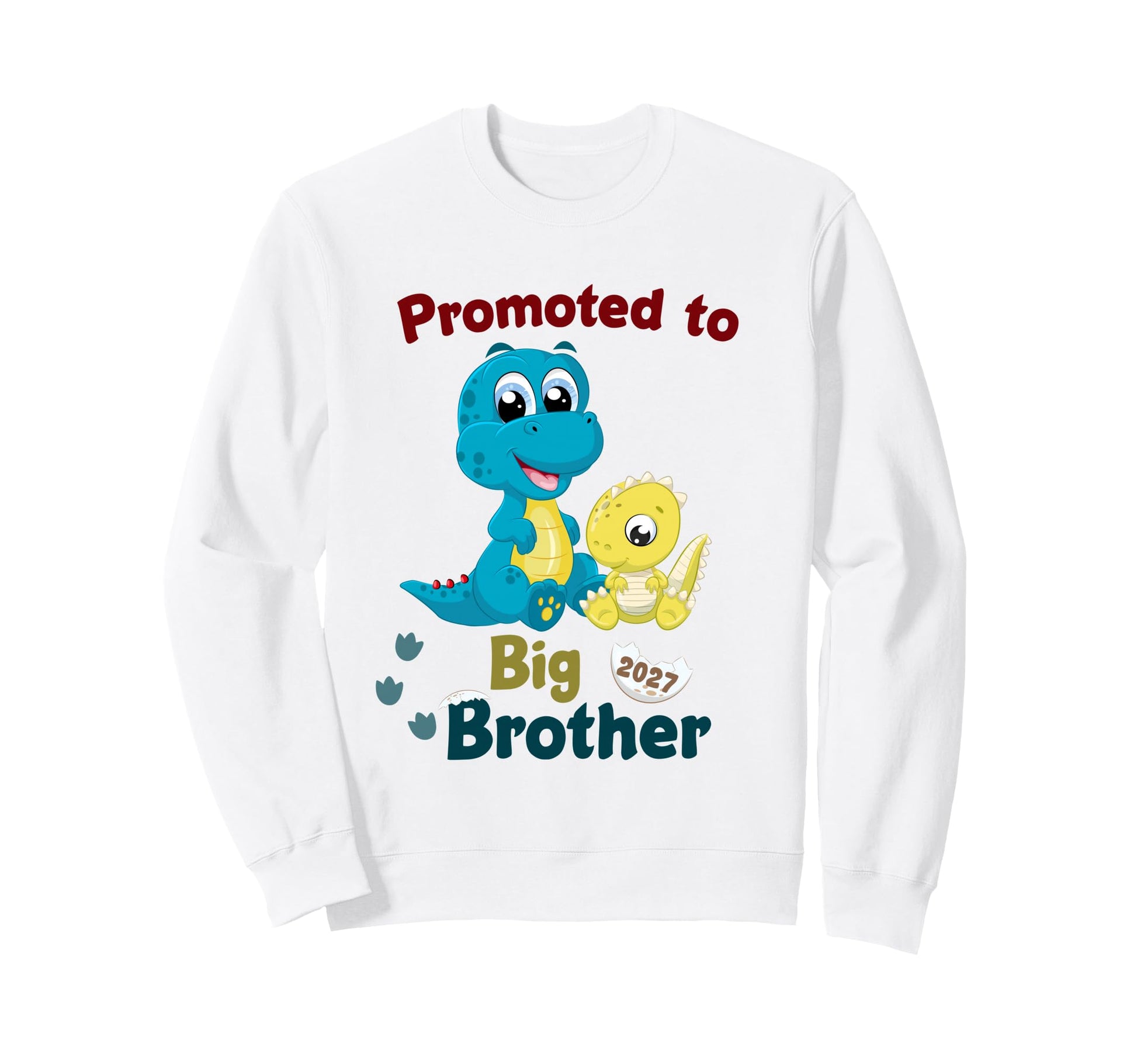 Promoted To Big Brother 2027 Pregnancy Sweatshirt - Unique Graphic Unisex - T-Shirt, Sweatshirt, Hoodie