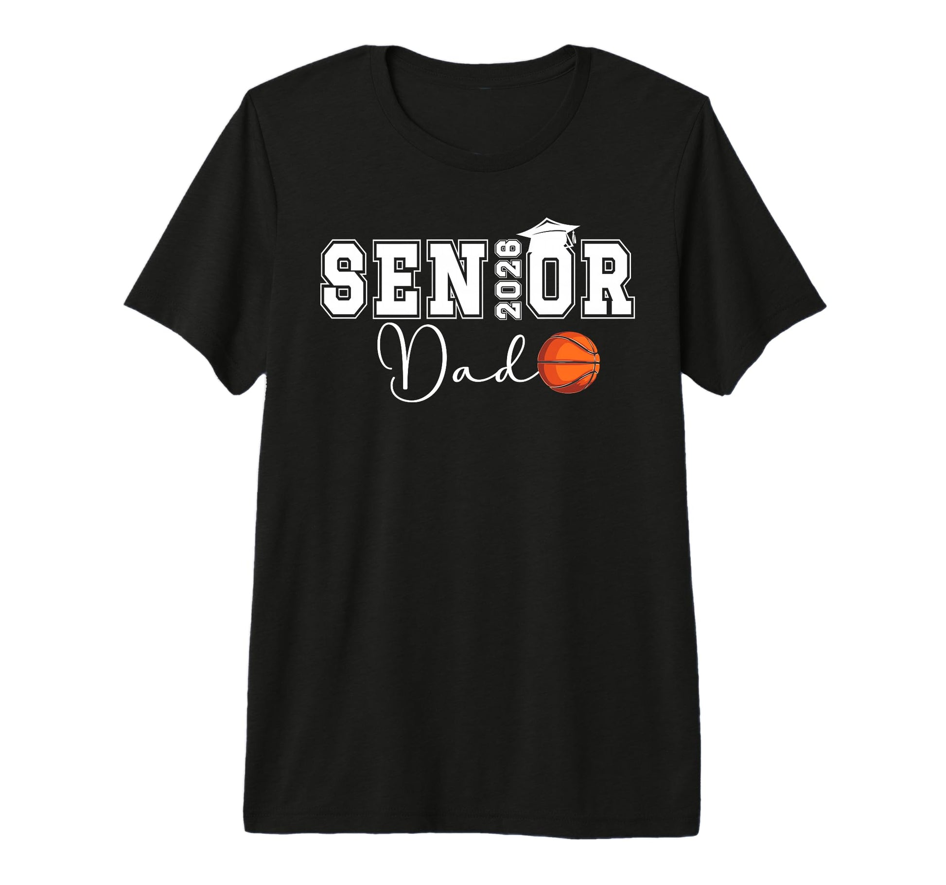 Mens Basketball Senior Dad 2026 T-Shirt - Streetwear Style Men Women - T-Shirt, Sweatshirt, Hoodie