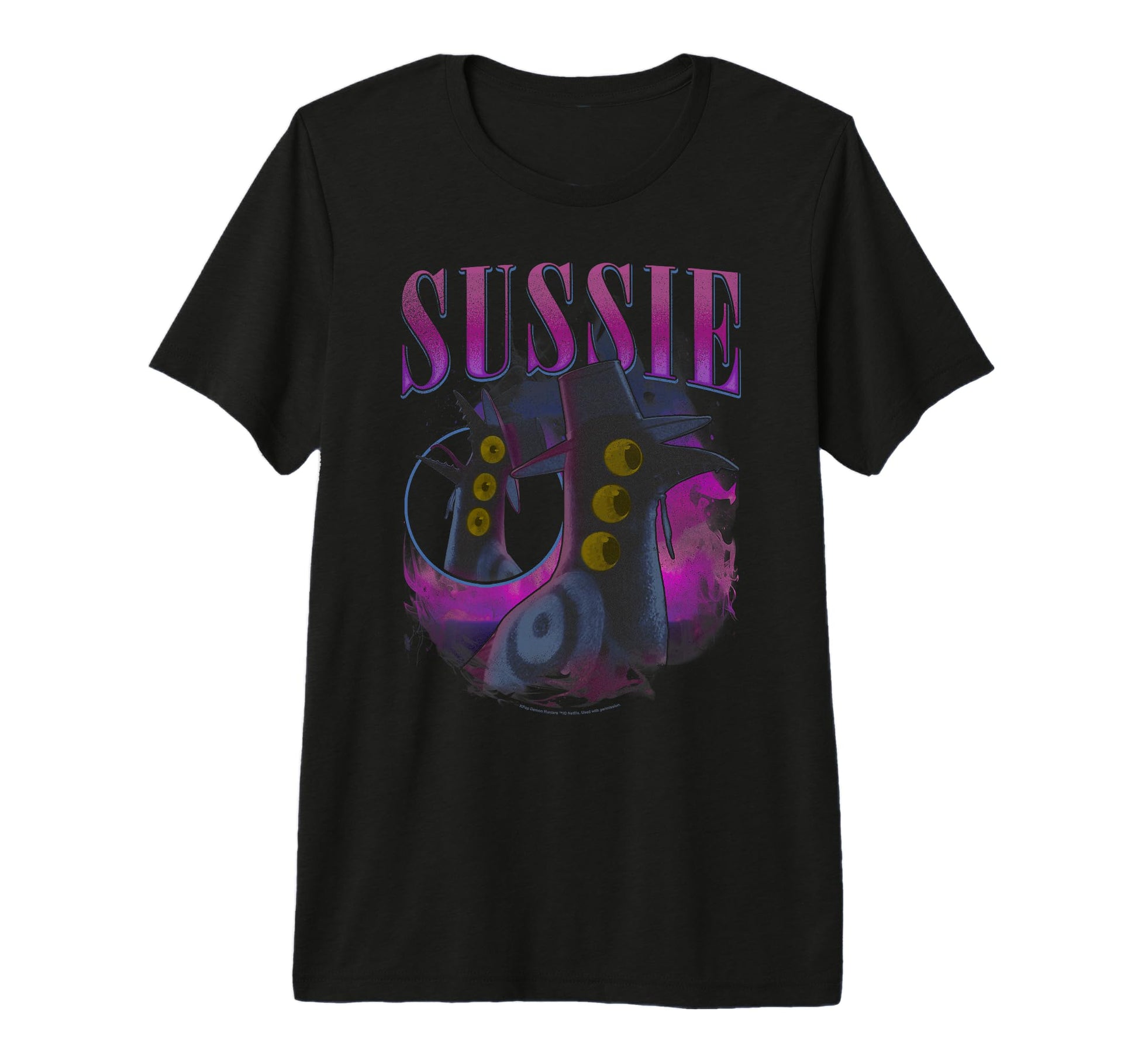 Kpop Demon Hunters Sussie Y2K Distressed T-Shirt - Streetwear Style Unisex - T-Shirt, Sweatshirt, Hoodie