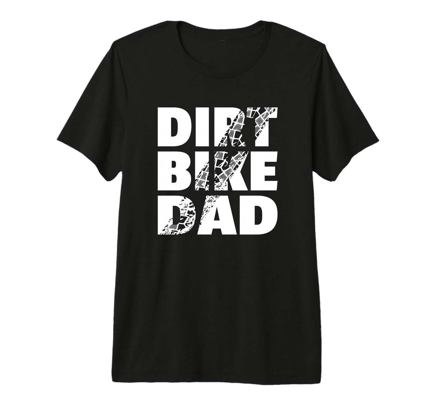 Dirt Bike Dad Dirt Motorcycle T-Shirt - Fun Novelty Design for Adults - T-Shirt, Sweatshirt, Hoodie