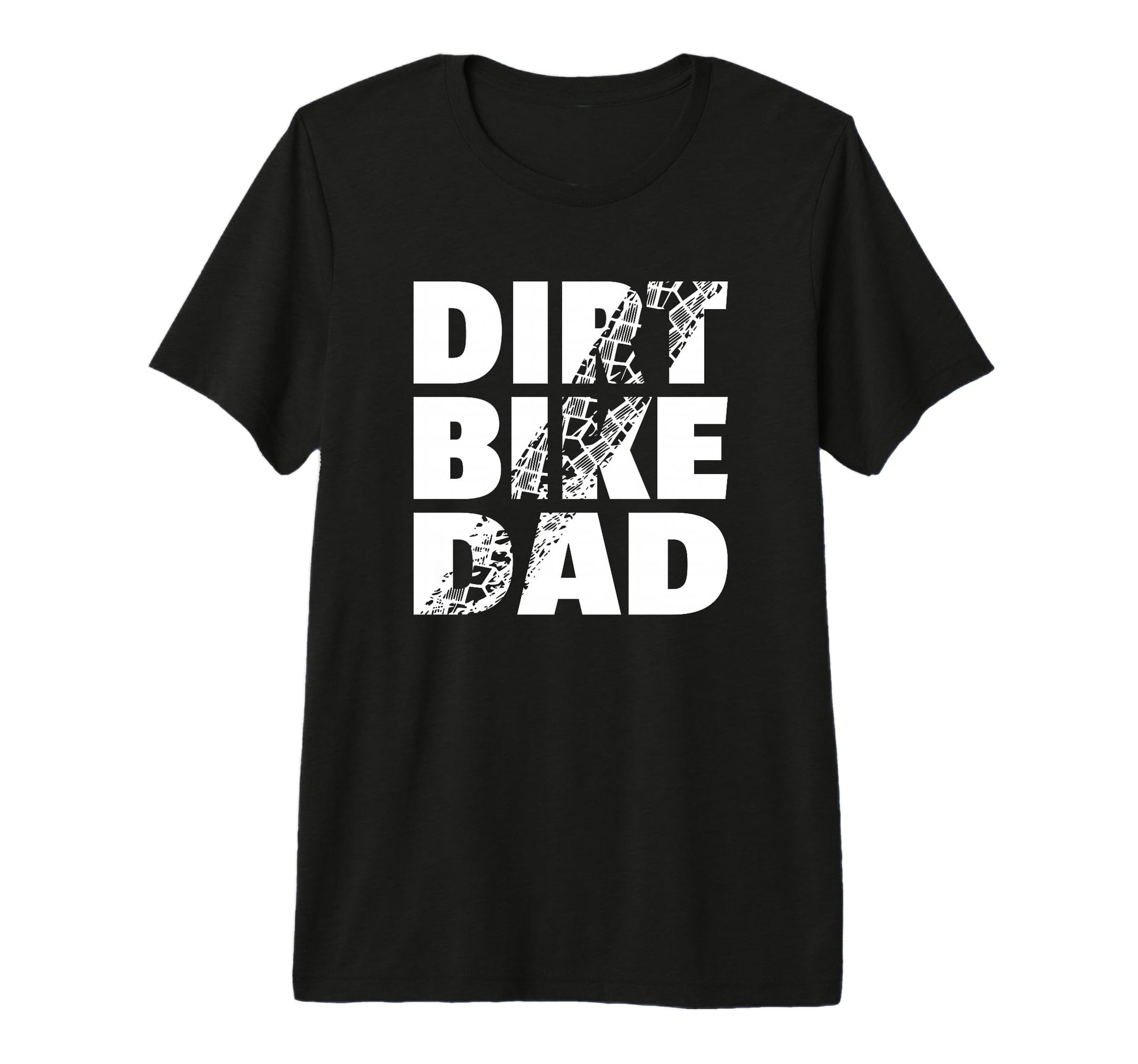 Dirt Bike Dad Dirt Motorcycle T-Shirt - Fun Novelty Design for Adults - T-Shirt, Sweatshirt, Hoodie