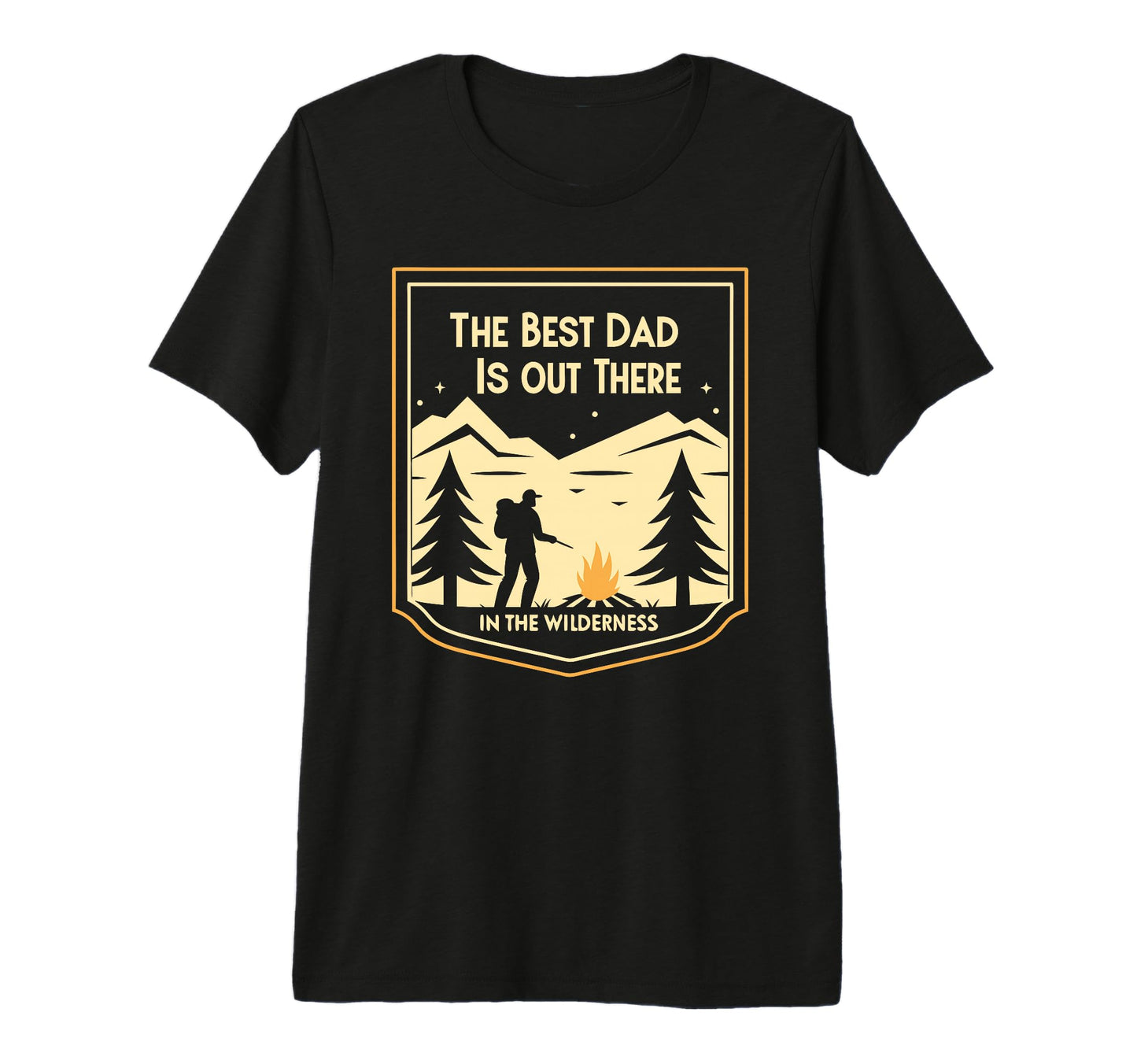 Mens Fathers Day Hiking Best Dad Is T-Shirt - Novelty Apparel Men Women - T-Shirt, Sweatshirt, Hoodie