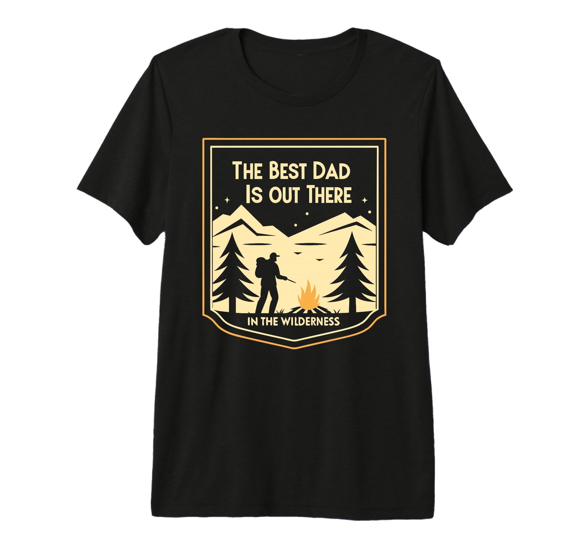 Mens Fathers Day Hiking Best Dad Is T-Shirt - Novelty Apparel Men Women - T-Shirt, Sweatshirt, Hoodie