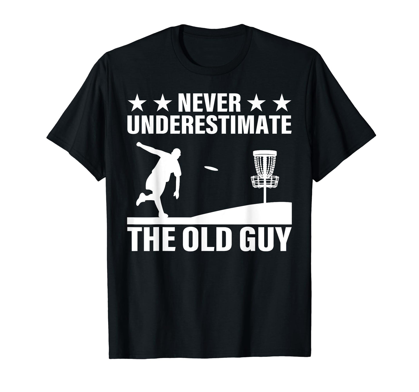 Dad Grandpa Disc Golf Player T-Shirt - Custom Art Print Men Women - T-Shirt, Sweatshirt, Hoodie