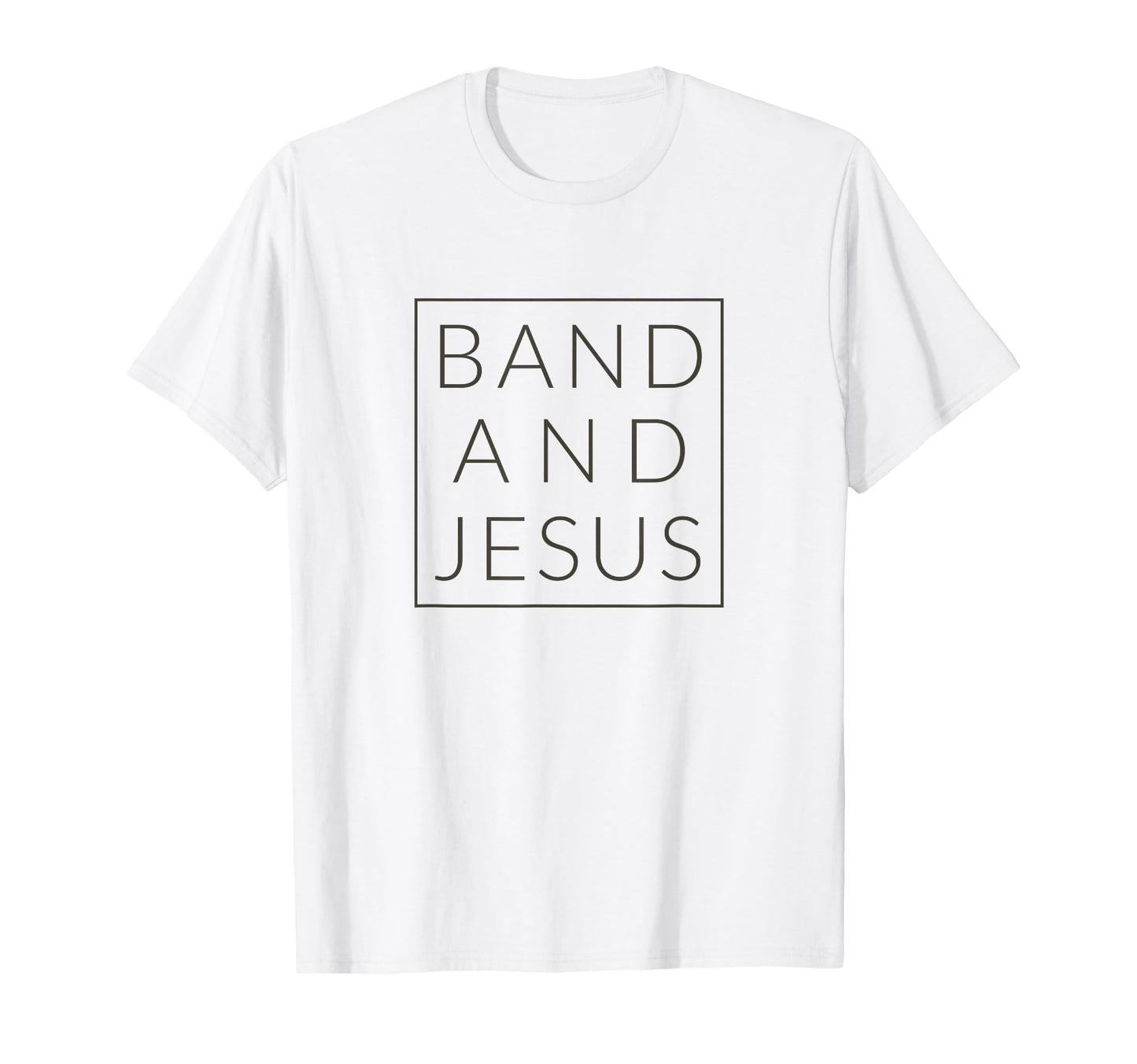 Band And Jesus Christian Musician T-Shirt - Aesthetic Graphic for Adults - T-Shirt, Sweatshirt, Hoodie