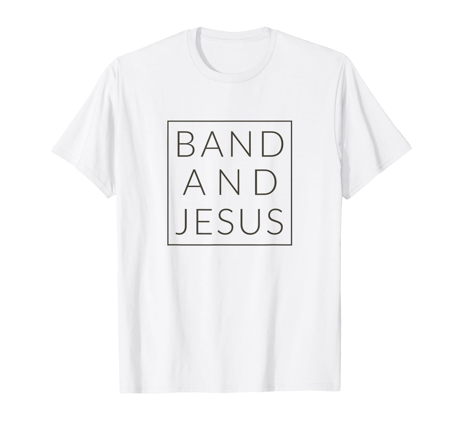 Band And Jesus Christian Musician T-Shirt - Aesthetic Graphic for Adults - T-Shirt, Sweatshirt, Hoodie