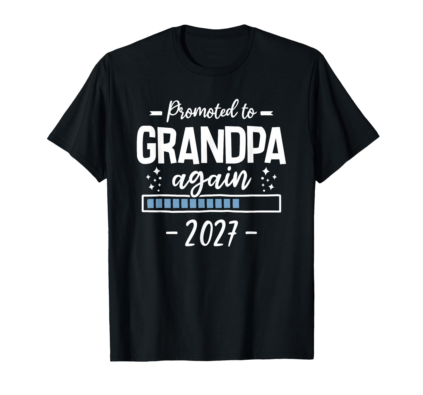 2Nd Time Grandpa Announcement T-Shirt - Fun Novelty Design for Adults - T-Shirt, Sweatshirt, Hoodie