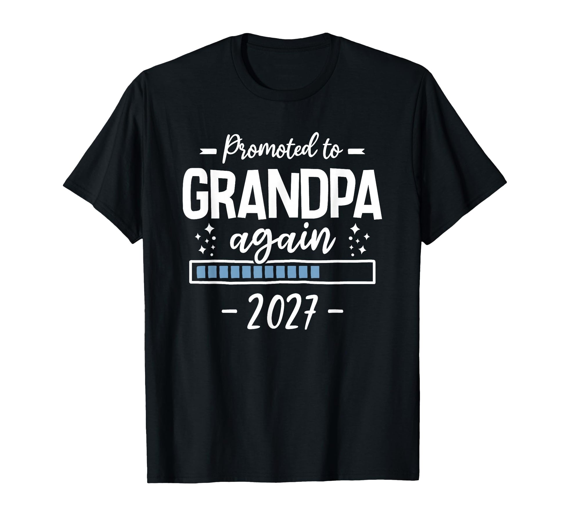 2Nd Time Grandpa Announcement T-Shirt - Fun Novelty Design for Adults - T-Shirt, Sweatshirt, Hoodie