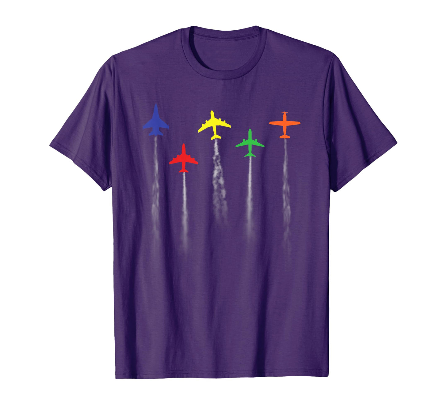 Airplanes Flying Low Pilot Flight T-Shirt - Unique Graphic for Adults - T-Shirt, Sweatshirt, Hoodie