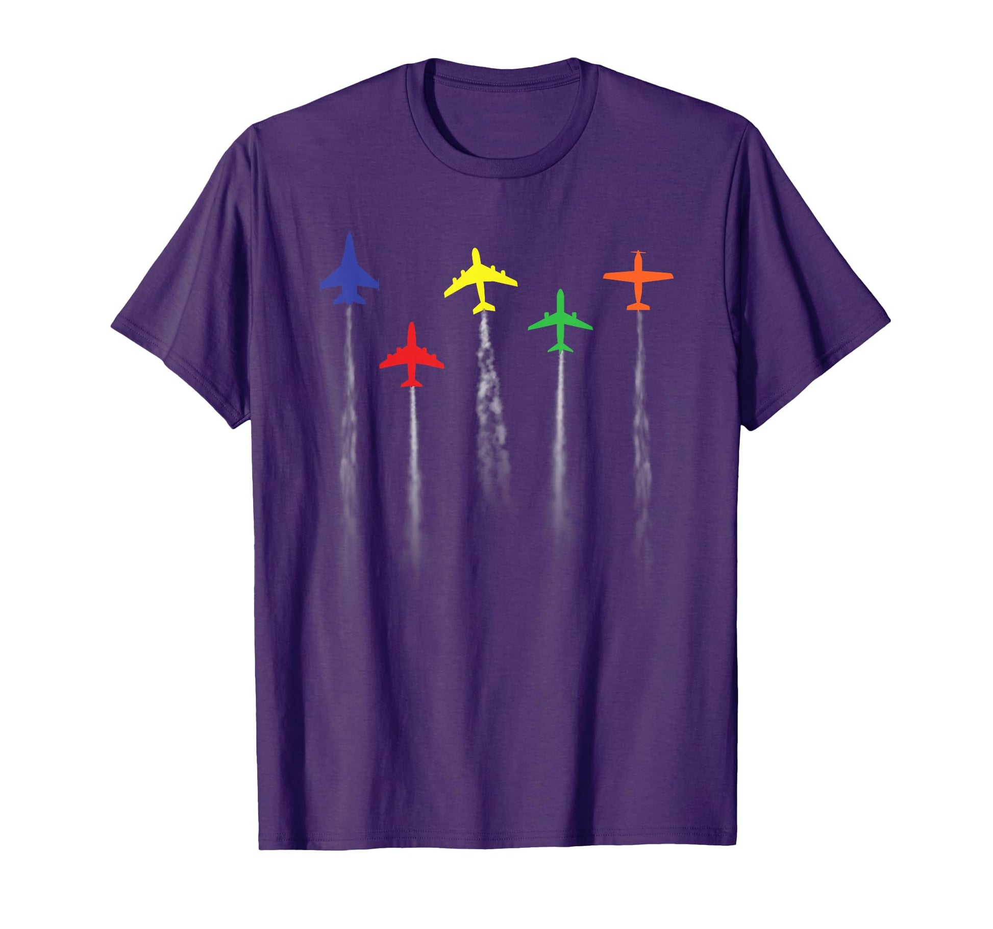 Airplanes Flying Low Pilot Flight T-Shirt - Unique Graphic for Adults - T-Shirt, Sweatshirt, Hoodie