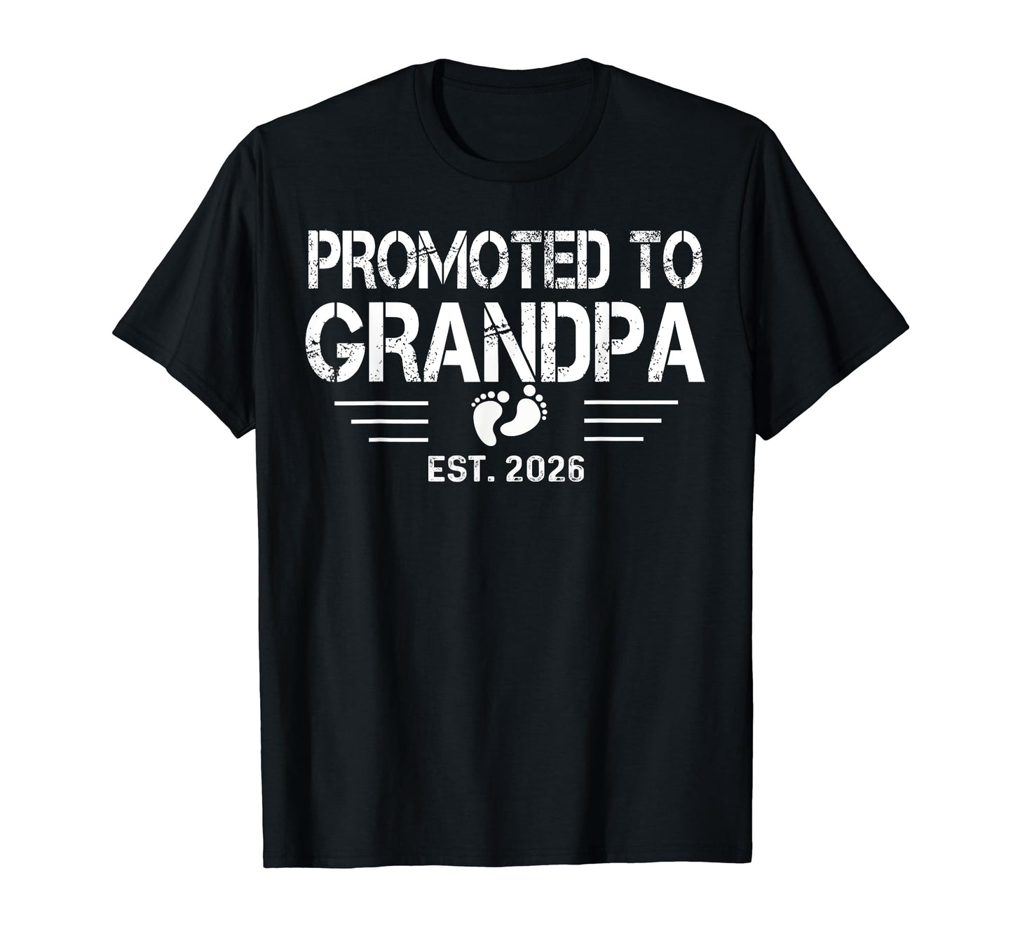 Promoted To Grandpa 2026 New Pregnancy T-Shirt - Custom Art Print Unisex - T-Shirt, Sweatshirt, Hoodie