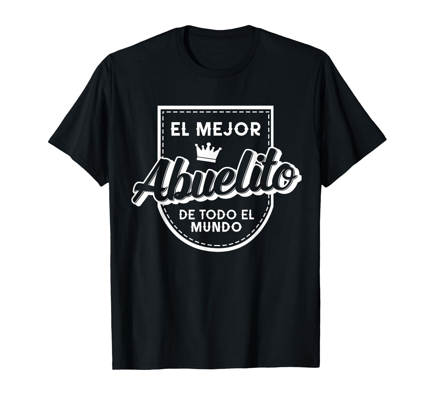 Mens World Best Grandpa Spanish El T-Shirt - Trendy Graphic for Adults - T-Shirt, Sweatshirt, Hoodie