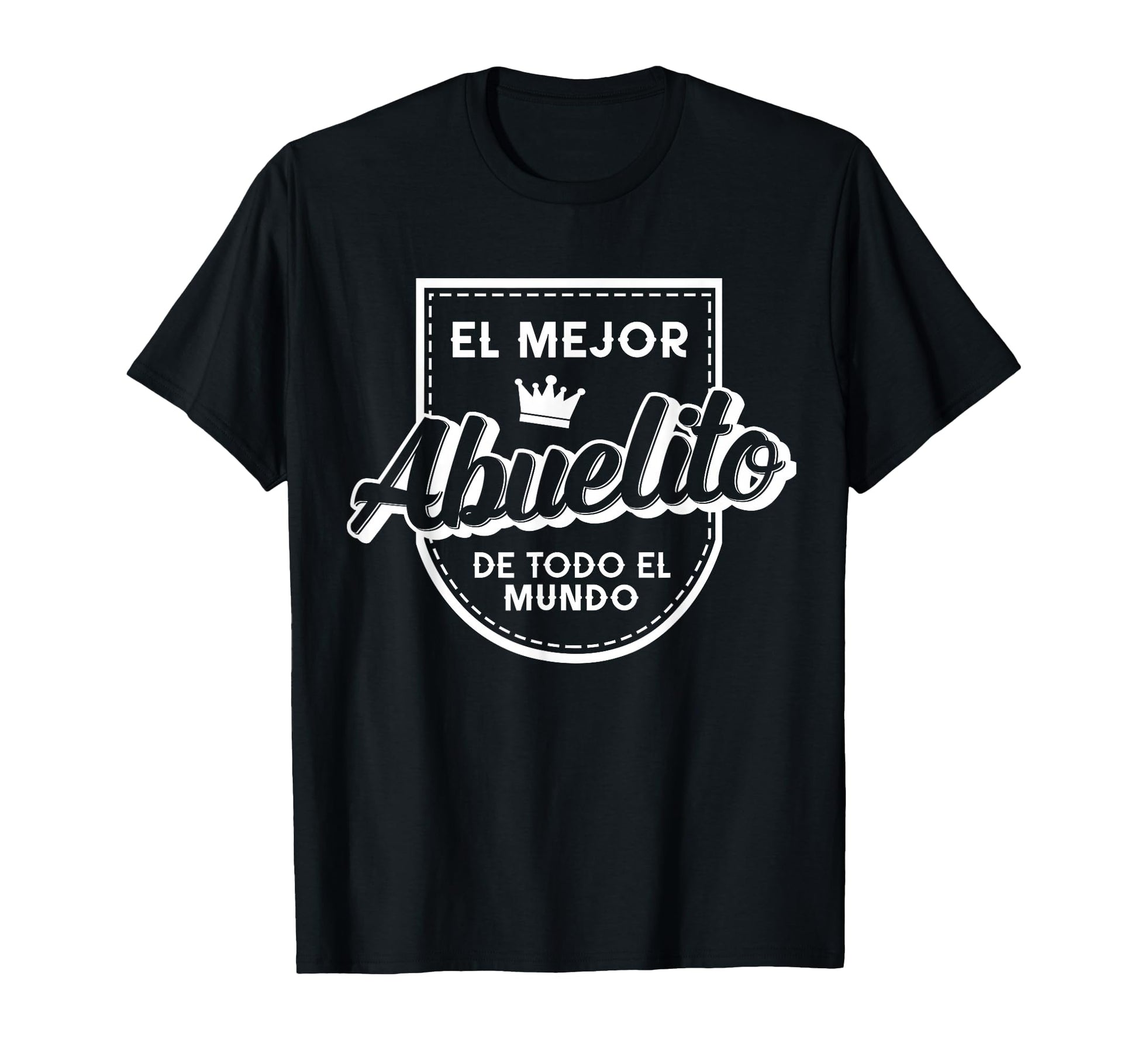 Mens World Best Grandpa Spanish El T-Shirt - Trendy Graphic for Adults - T-Shirt, Sweatshirt, Hoodie