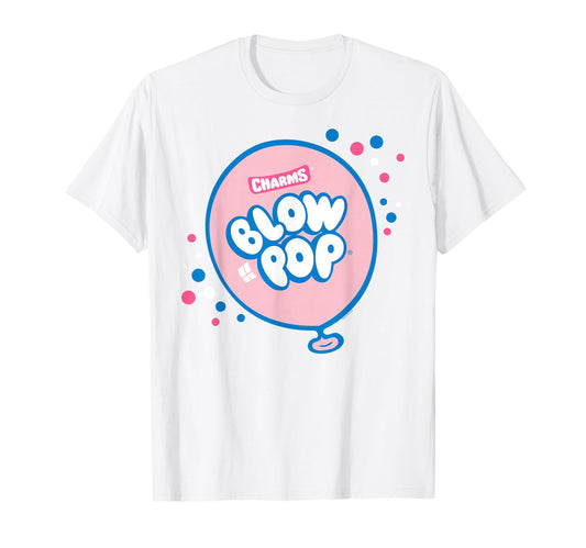 Charms Blow Pop Sparkle Balloon T-Shirt - Casual Everyday Wear Men Women - T-Shirt, Sweatshirt, Hoodie