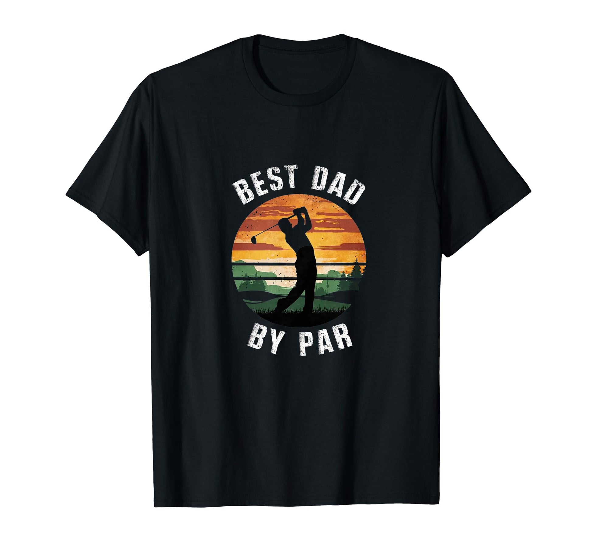 Best Dad Par Golfing Funny Grandpa Golf T-Shirt - Graphic Print for Adults - T-Shirt, Sweatshirt, Hoodie