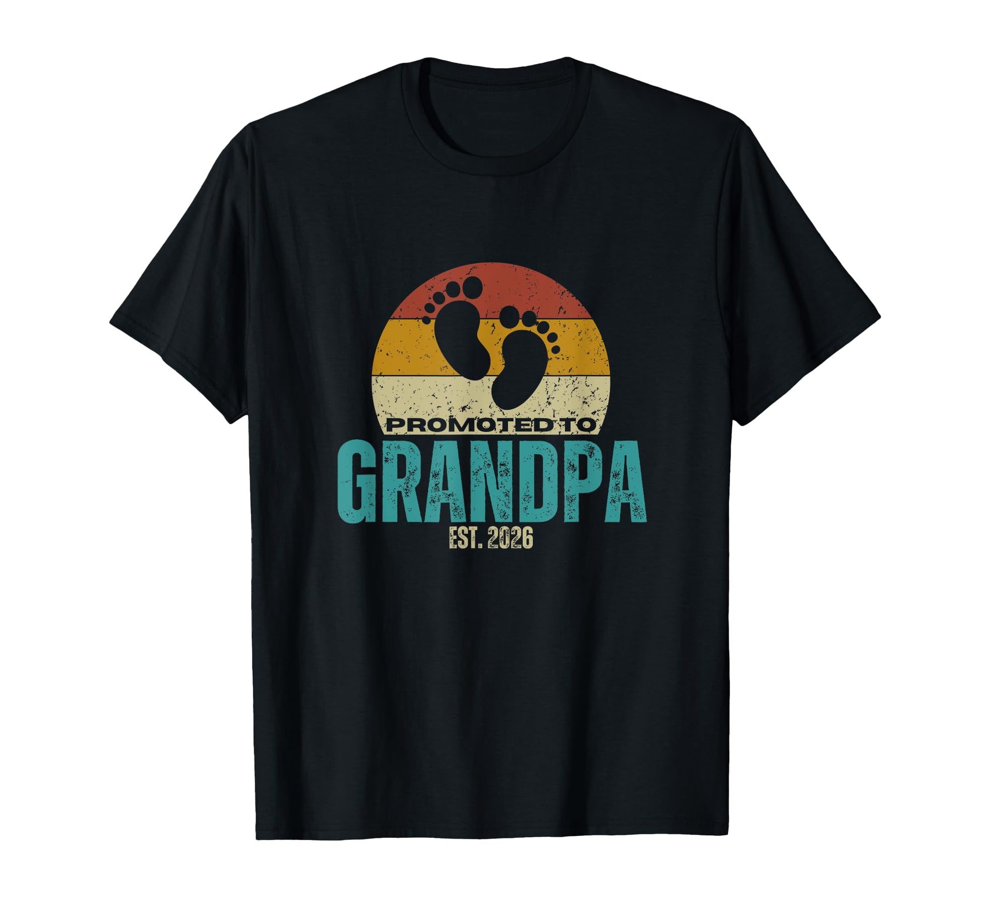 Promoted To Grandpa Est 2026 T-Shirt - Fun Novelty Design Men Women - T-Shirt, Sweatshirt, Hoodie