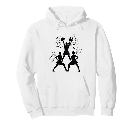 Cheerleader Team Cheer Mom Love Hoodie - Aesthetic Graphic Unisex - T-Shirt, Sweatshirt, Hoodie