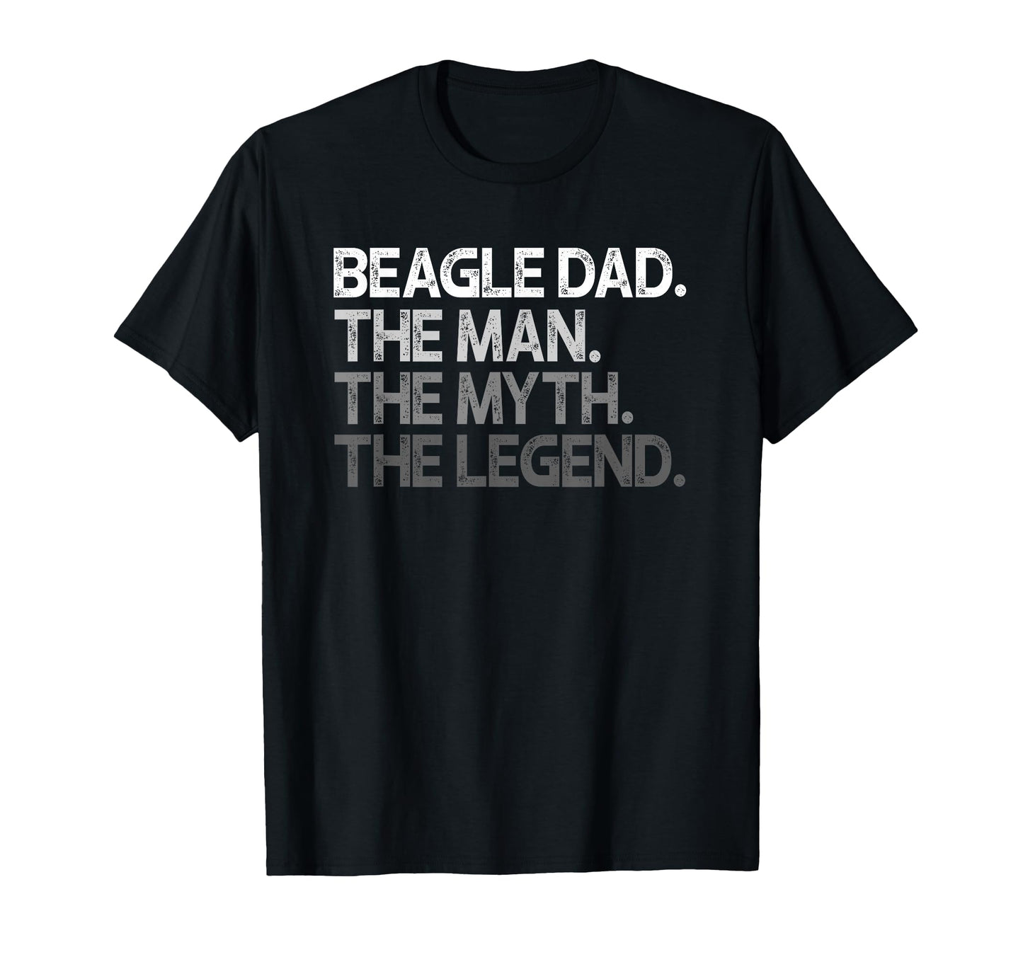 Beagle Dad Myth Legend Gift T-Shirt - Custom Art Print for Adults - T-Shirt, Sweatshirt, Hoodie