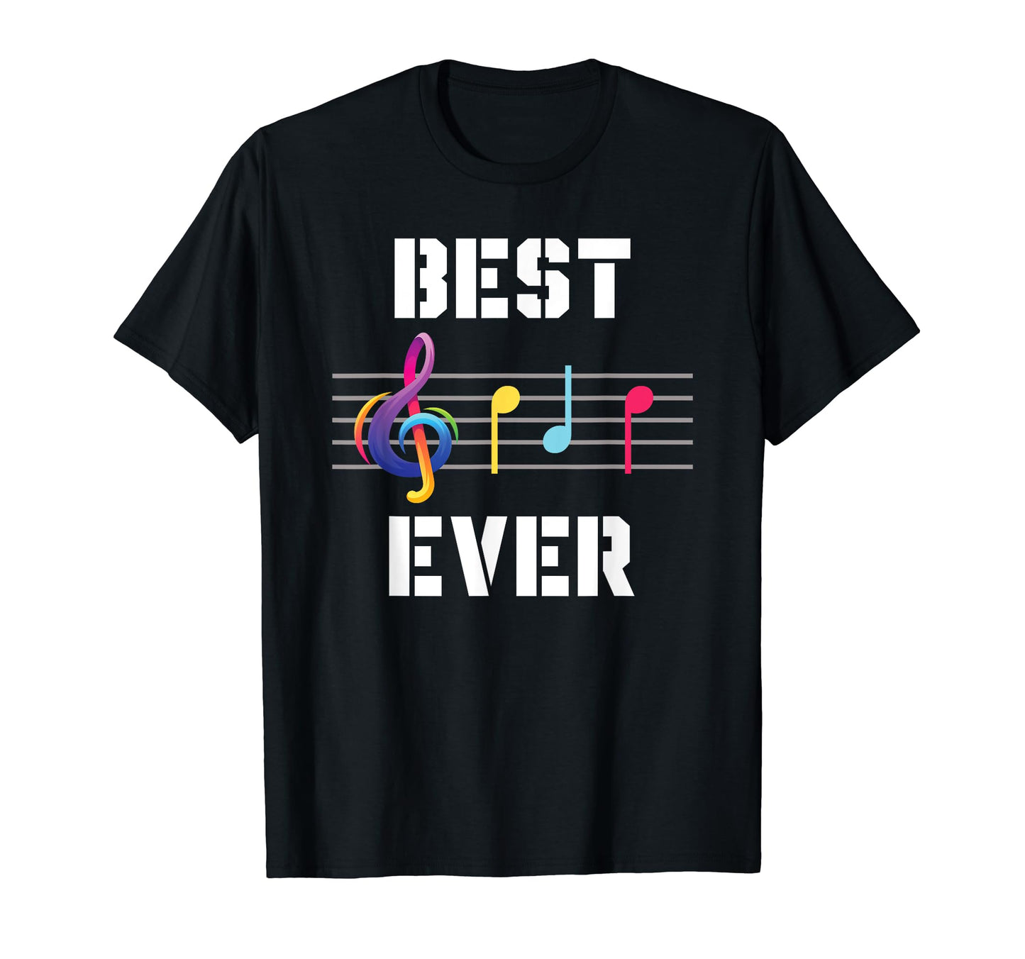 Funny Music Notes Fathers Day T-Shirt - Novelty Apparel for Adults - T-Shirt, Sweatshirt, Hoodie