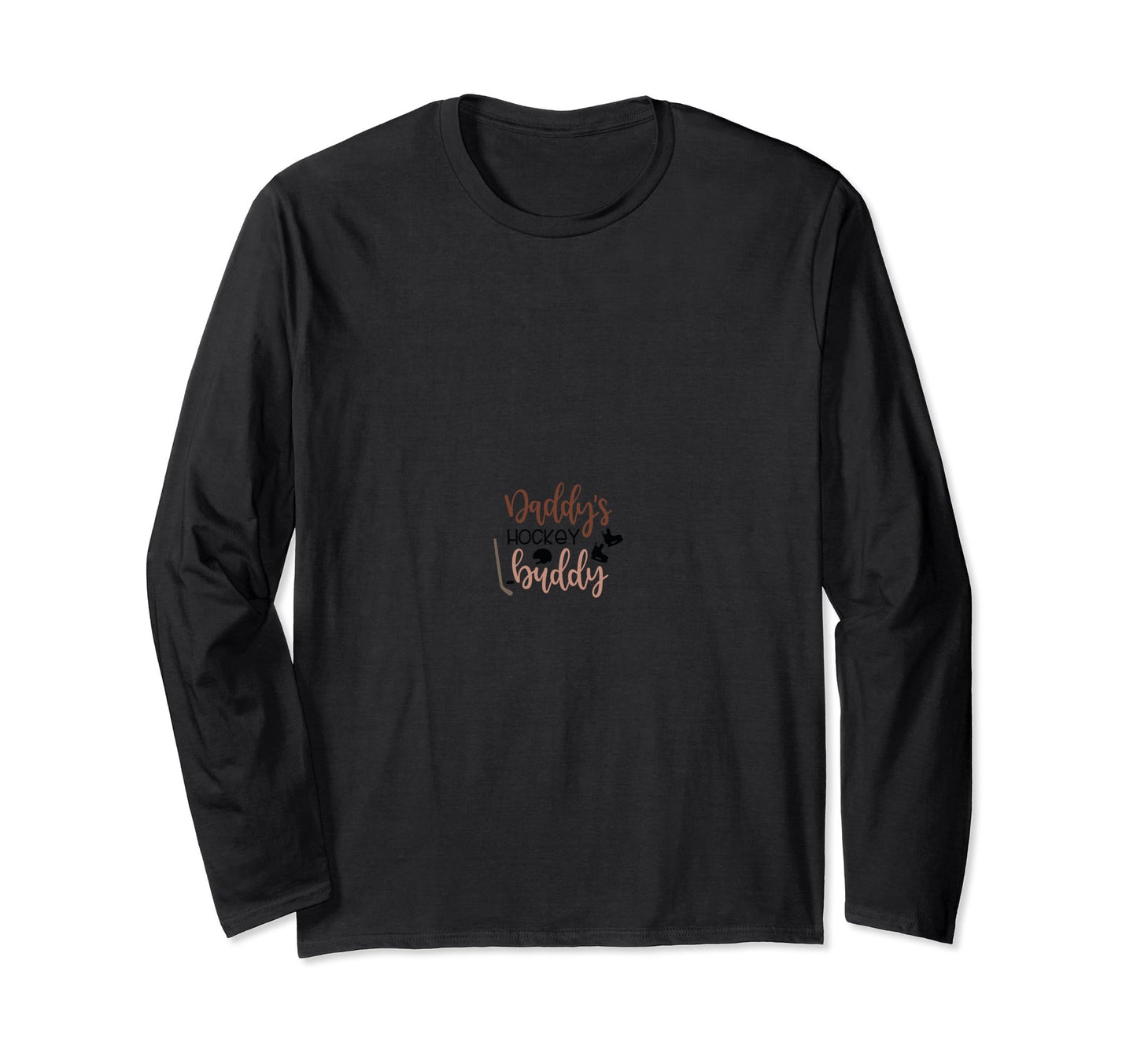 Daddys Hockey Buddy Father Dad Gift Sports Hoodie - Streetwear Style Unisex - T-Shirt, Sweatshirt, Hoodie