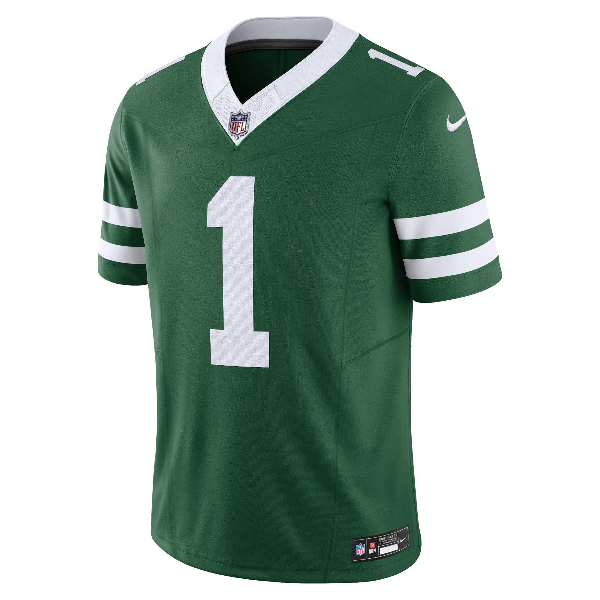New York Jets Ahmad Sauce Gardner Legacy Green Vapor F.U.S.E. Limited Jersey football jersey product view 1