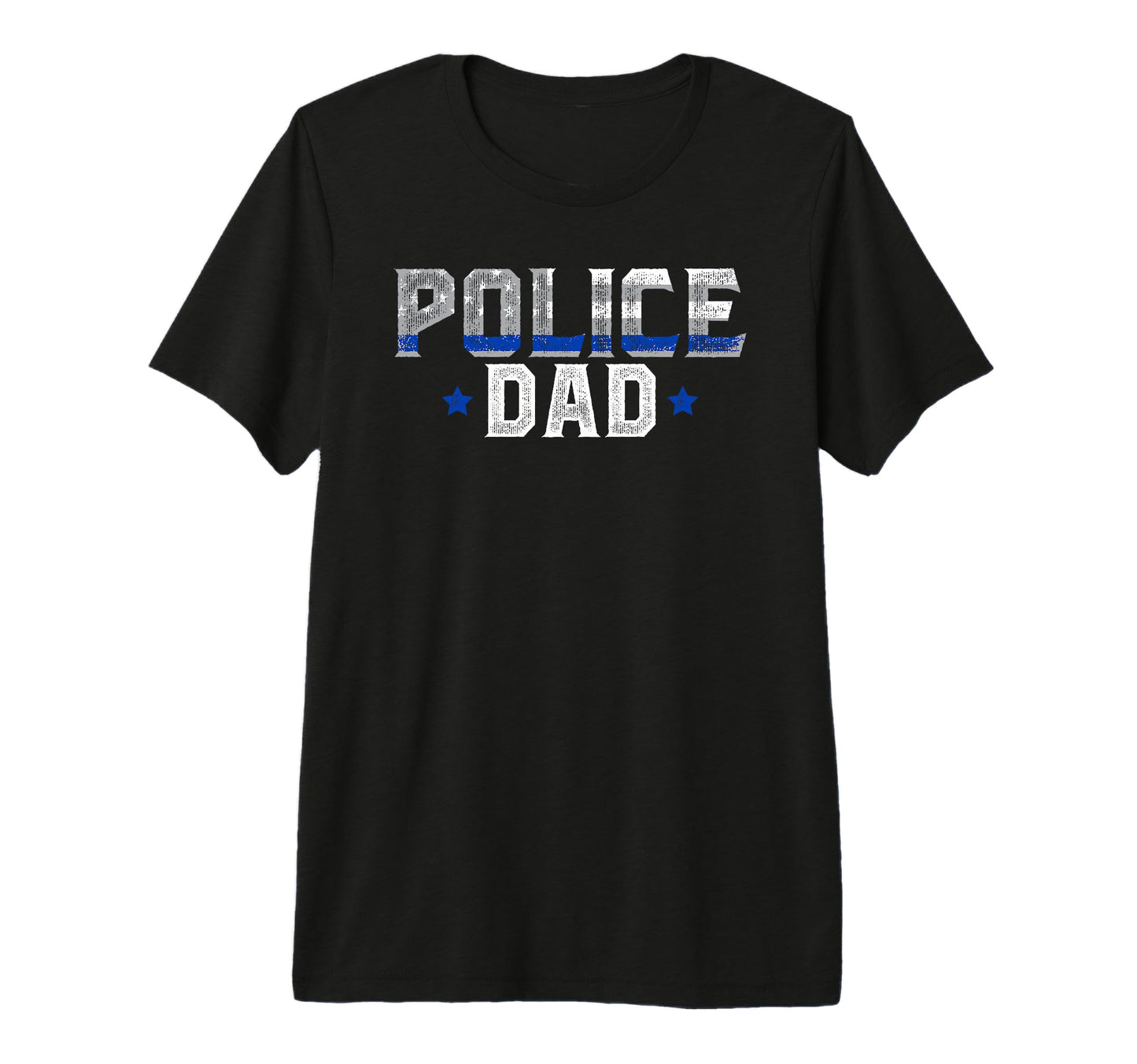 Mens Police Dad Police Officer T-Shirt - Casual Everyday Wear for Adults - T-Shirt, Sweatshirt, Hoodie