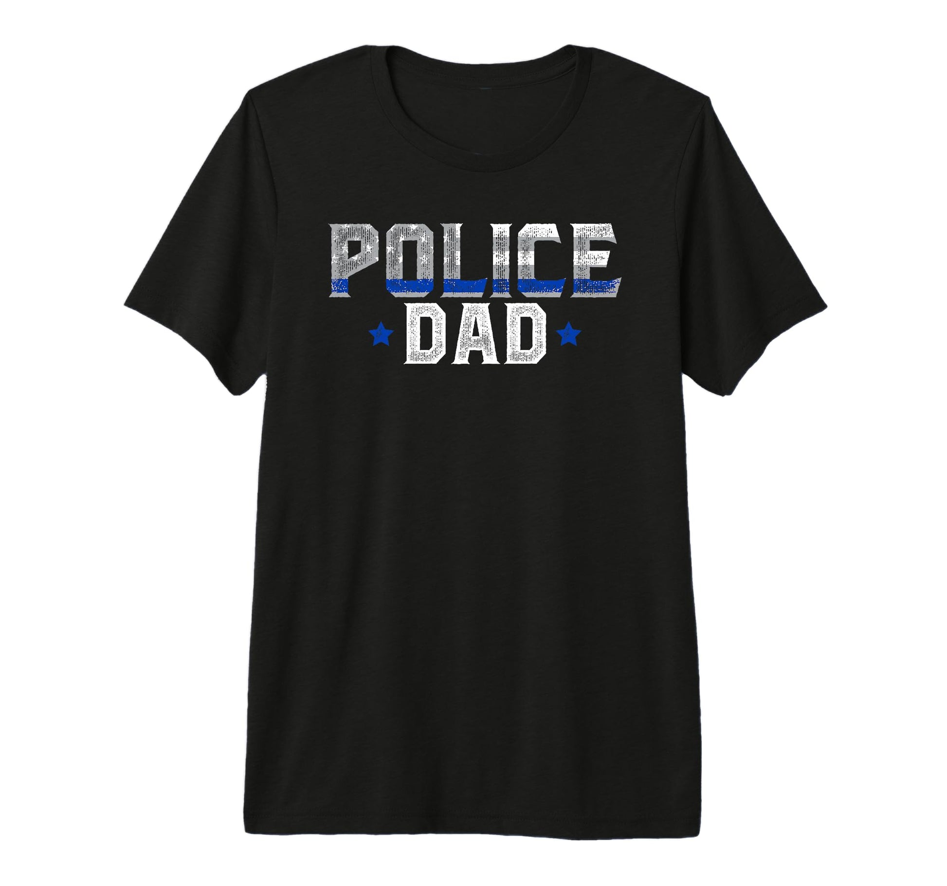 Mens Police Dad Police Officer T-Shirt - Casual Everyday Wear for Adults - T-Shirt, Sweatshirt, Hoodie